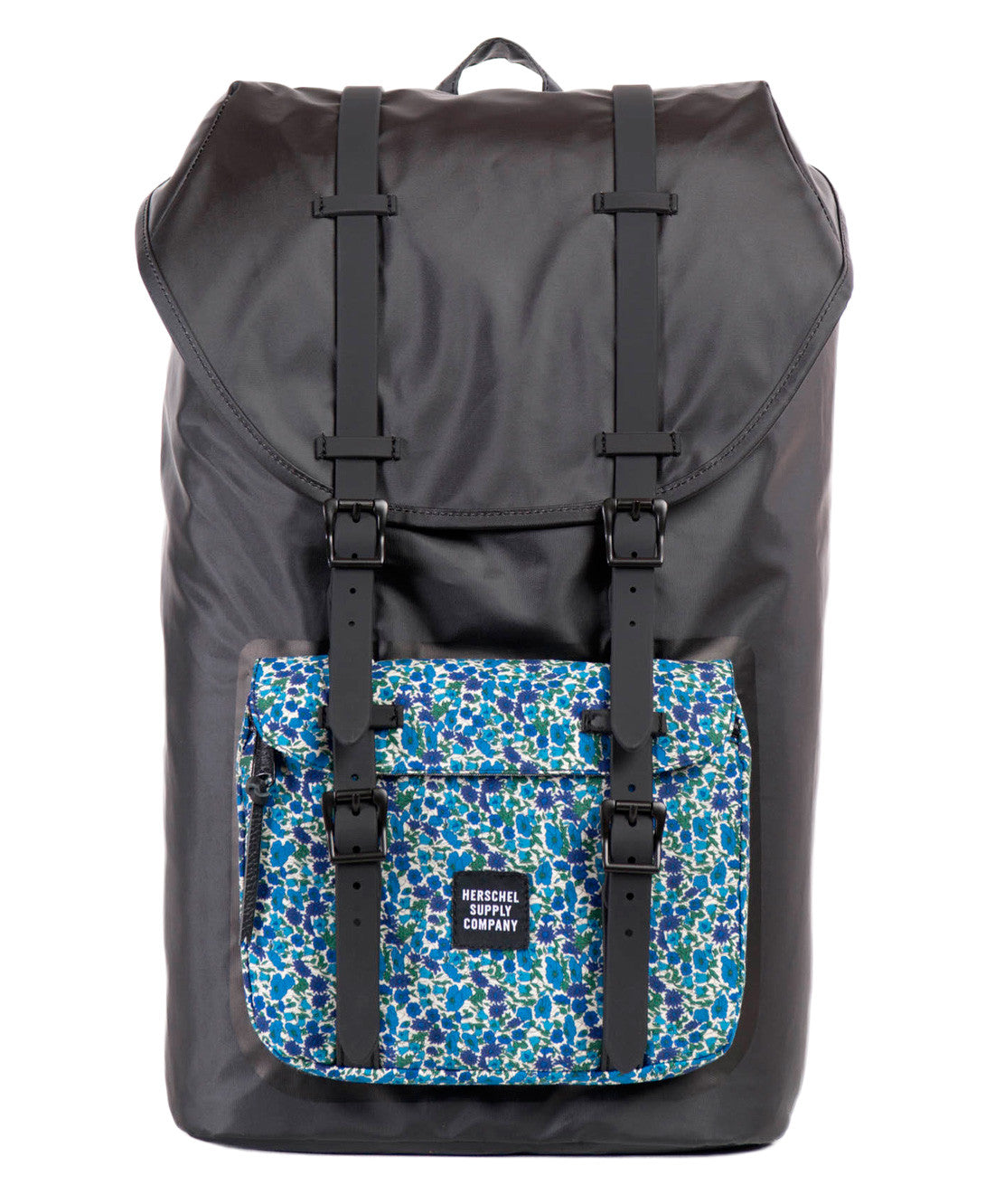 Herschel Supply Co.: Little America Backpack (Black/Petal & Bud Print)