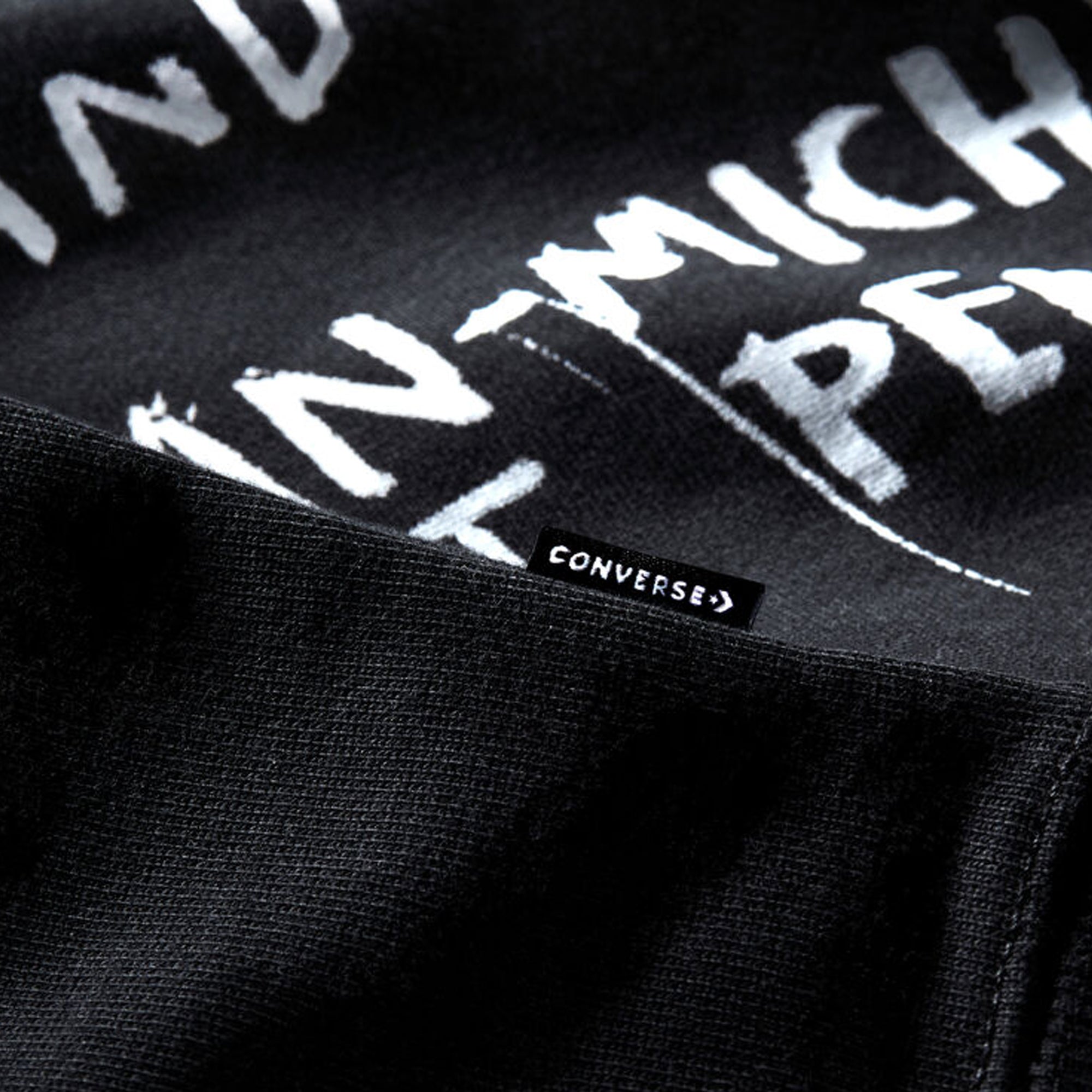 Converse Basquiat Fleece Pullover Crew 'Black'