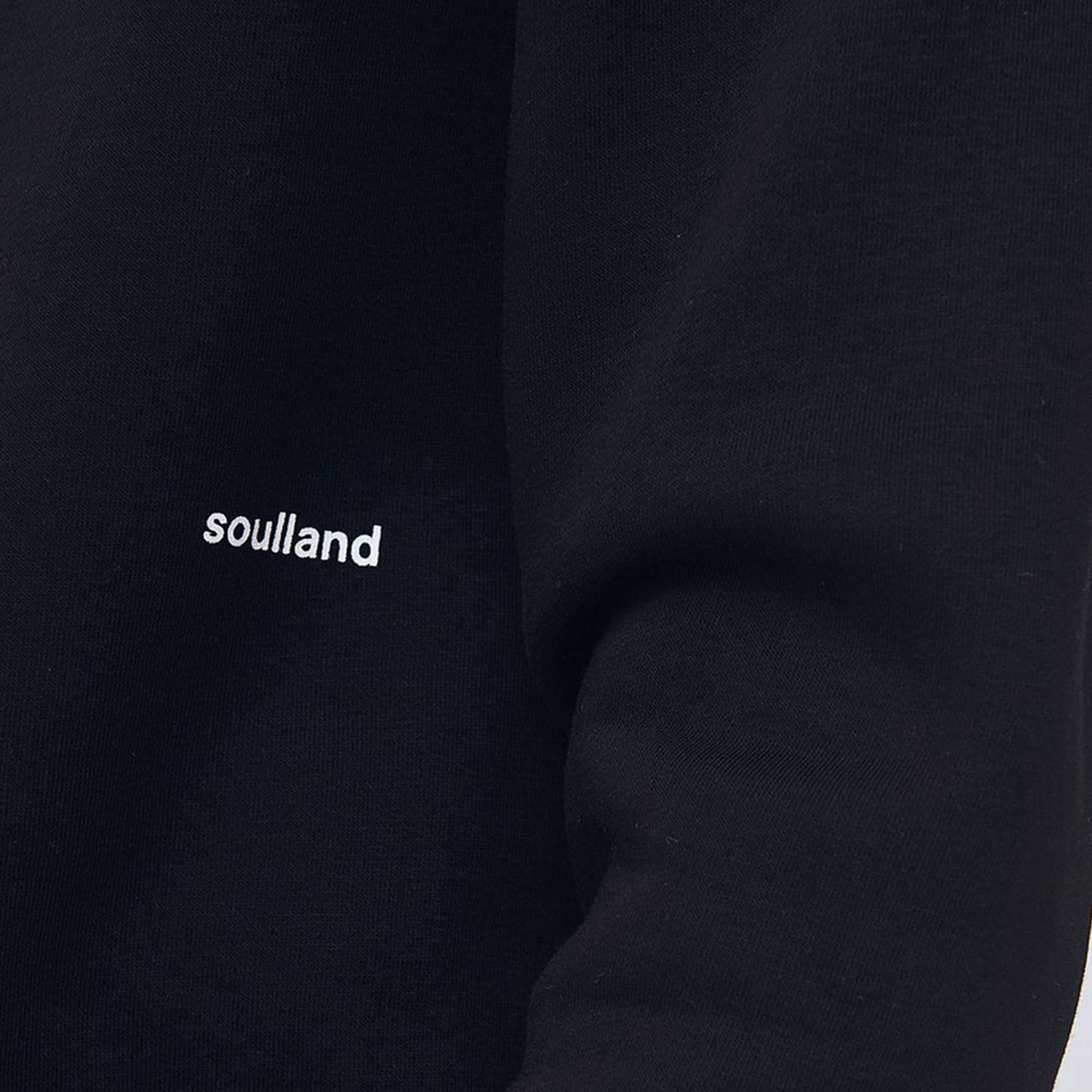 Soulland Mens Wallance Hoodie 'Black'