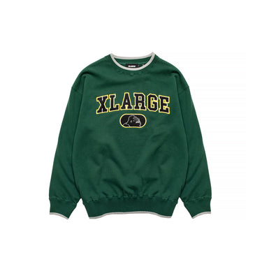 X-Large Mens Felt Logo Crewneck Sweatshirt