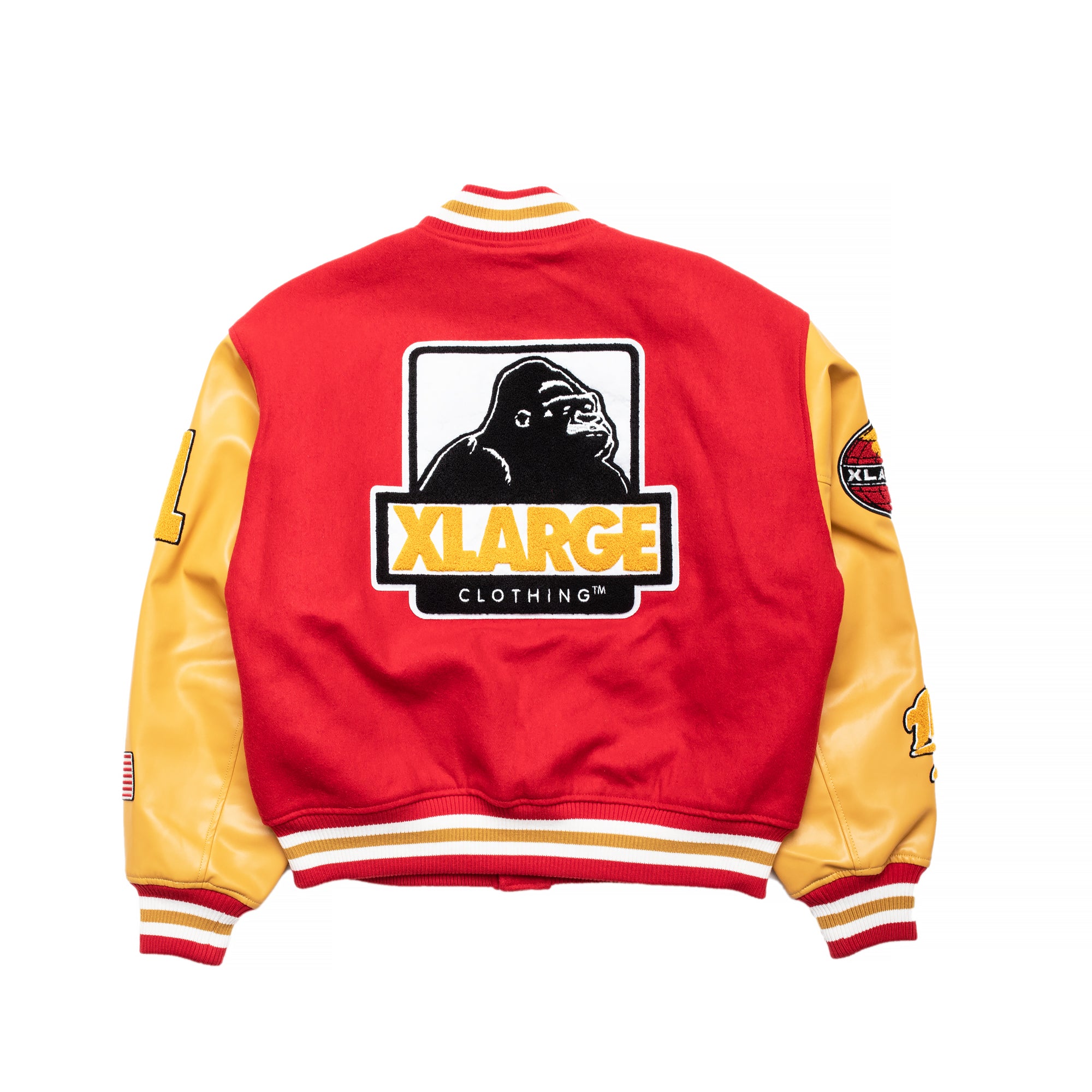 ジャケット・アウター OG LOGO VARSITY JACKET XLARGE X-Large Mens OG Logo Varsity Jacket – Extra Butter