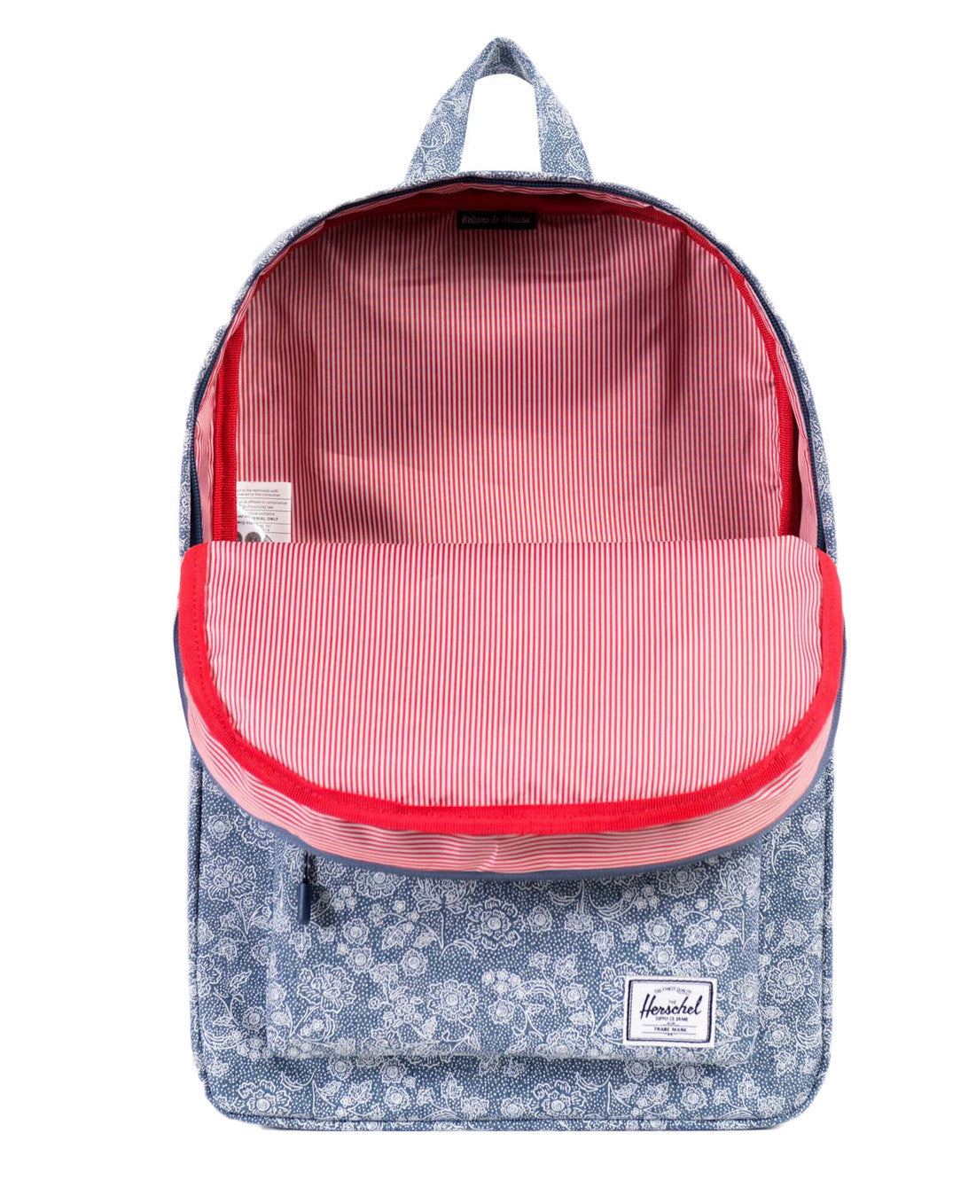 Herschel Supply Co.: Classic Crosshatch (Floral Chambray)