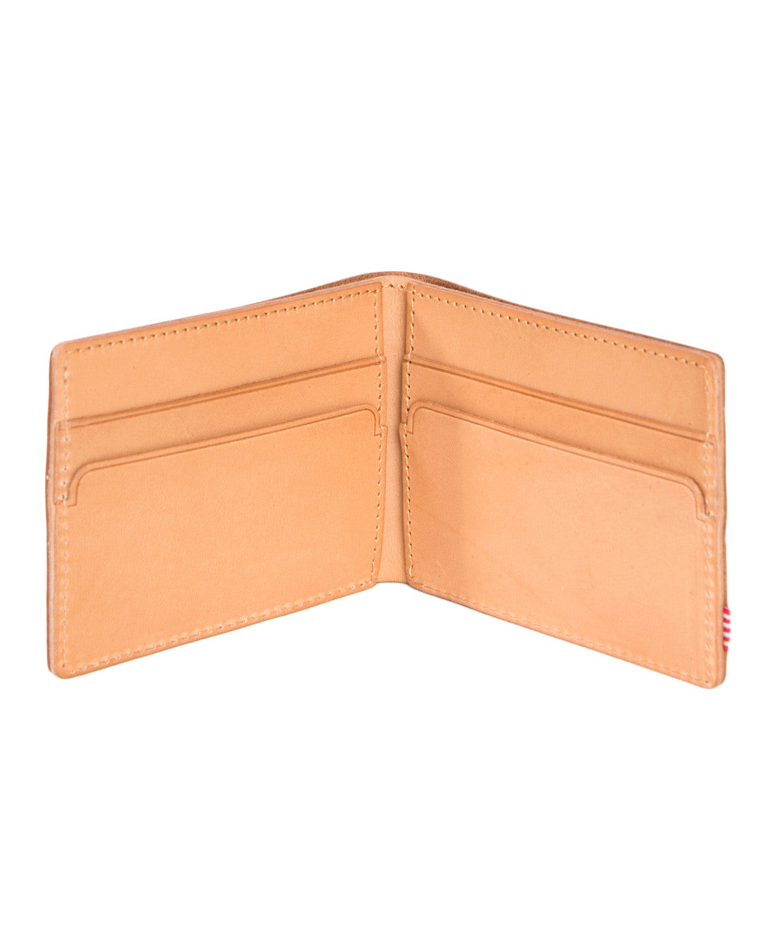 Herschel Supply Co.: Miles Wallet Premium Leather (Natural)