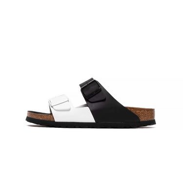 Birkenstock Mens Arizona Split 'Black/White' Sandals