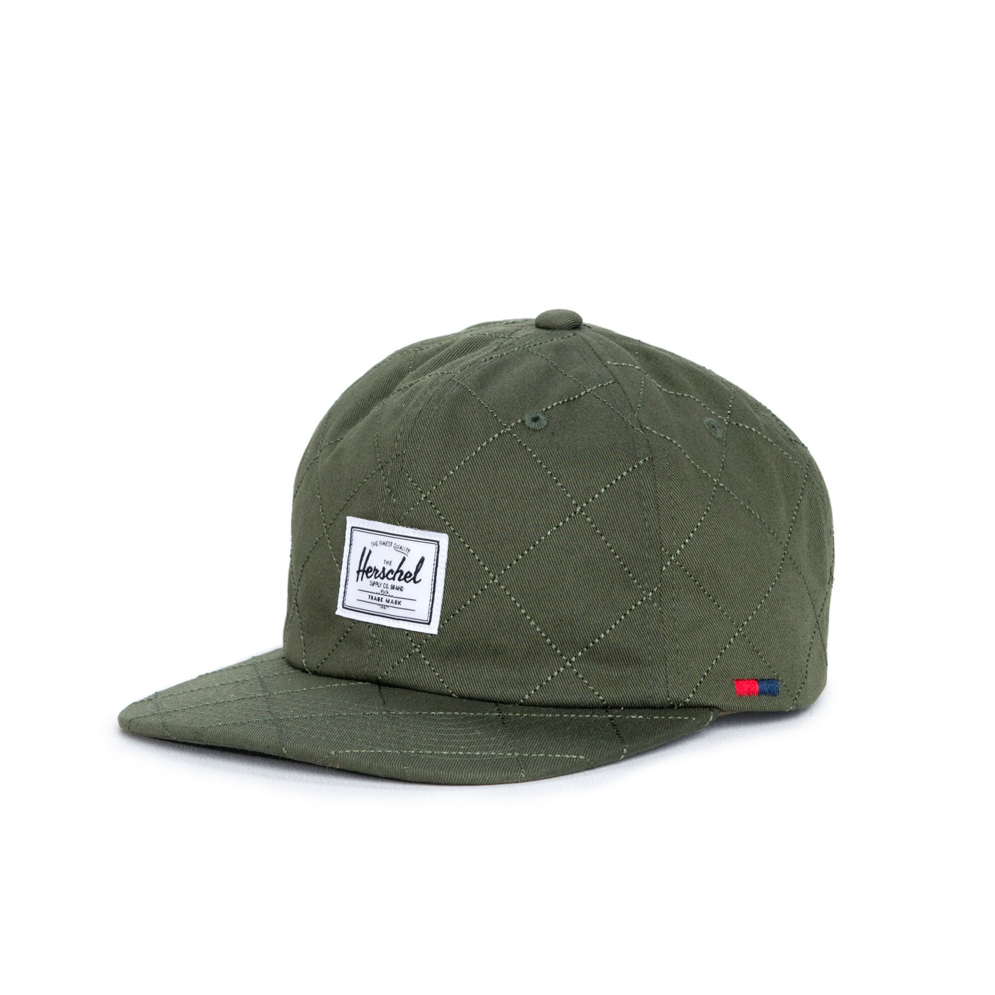 Herschel Supply Co.: Albert Quilted Twill Cap (Army)