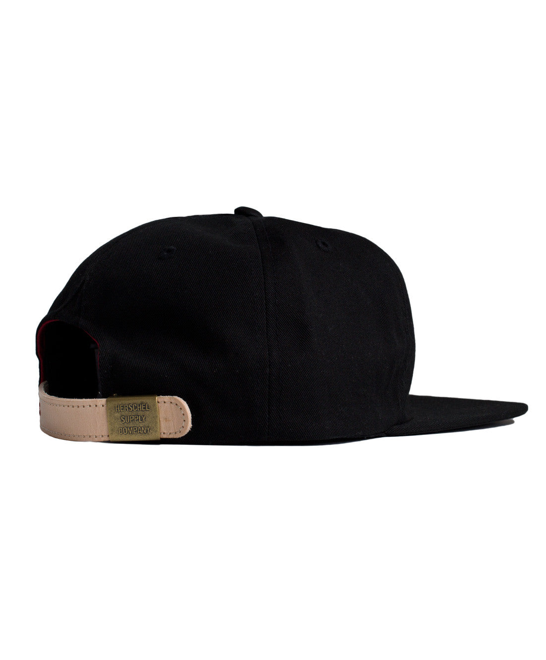 Herschel Supply Co.: Niles Cap (Black/Tan Leather)