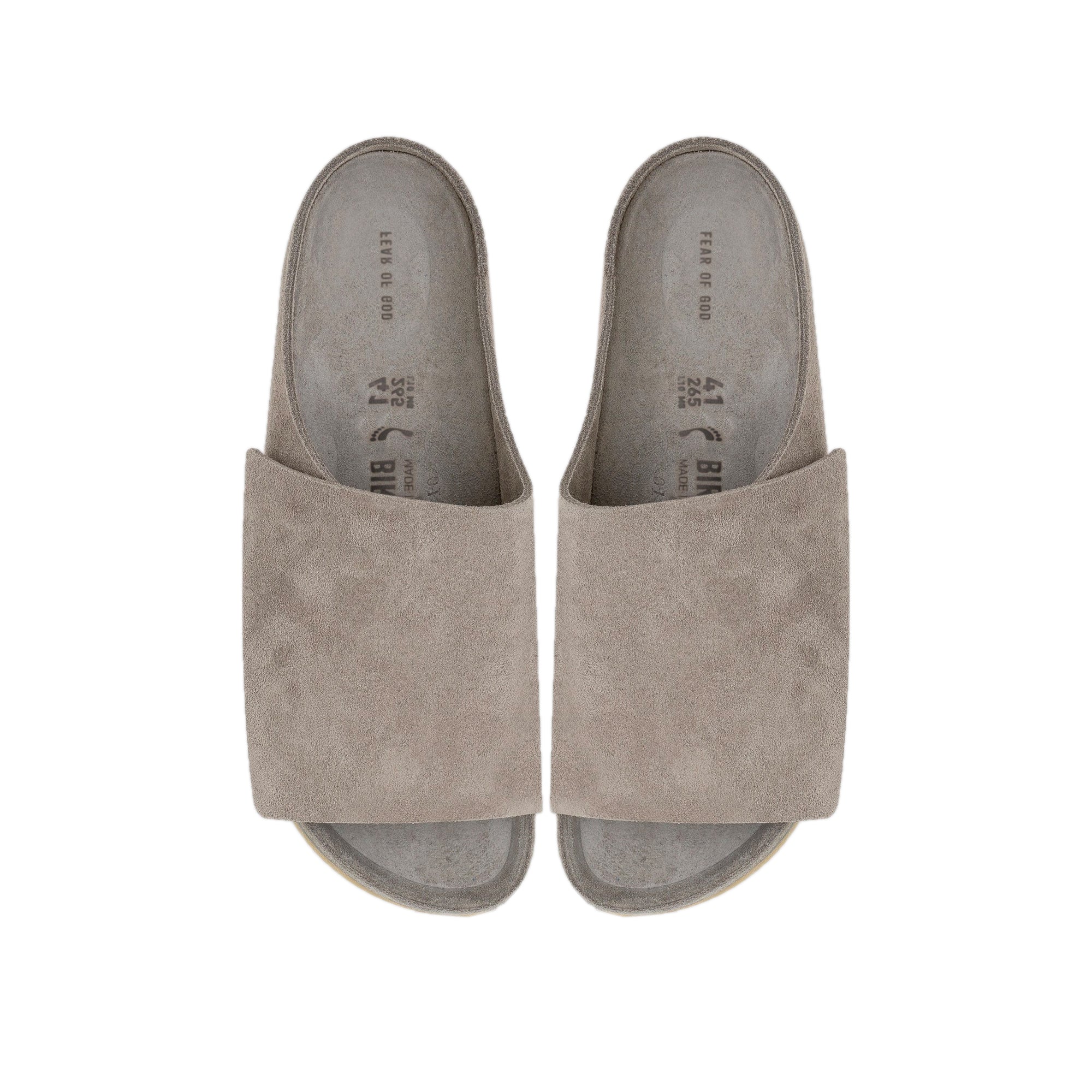 Birkenstock x Fear of God Los Feliz Suede Leather Slides – Extra