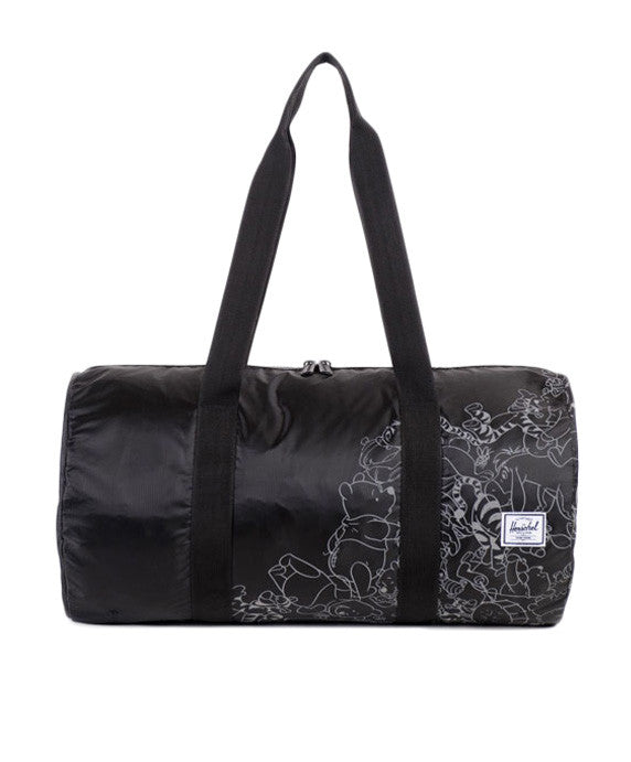 Herschel Supply Co. x Disney: Packable Duffle Winnie (Black)