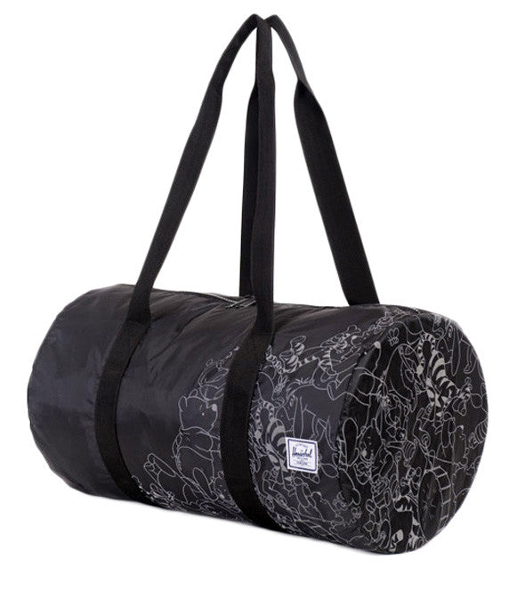 Herschel Supply Co. x Disney: Packable Duffle Winnie (Black)