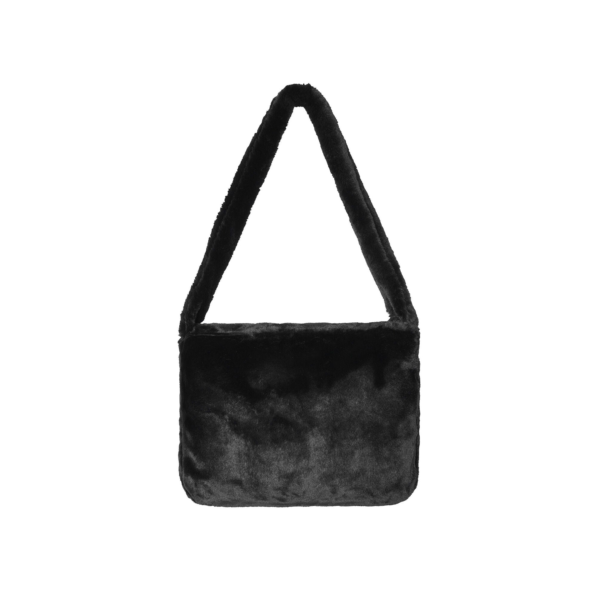 X Girl Womens Fur Shoulder Bag (Black)