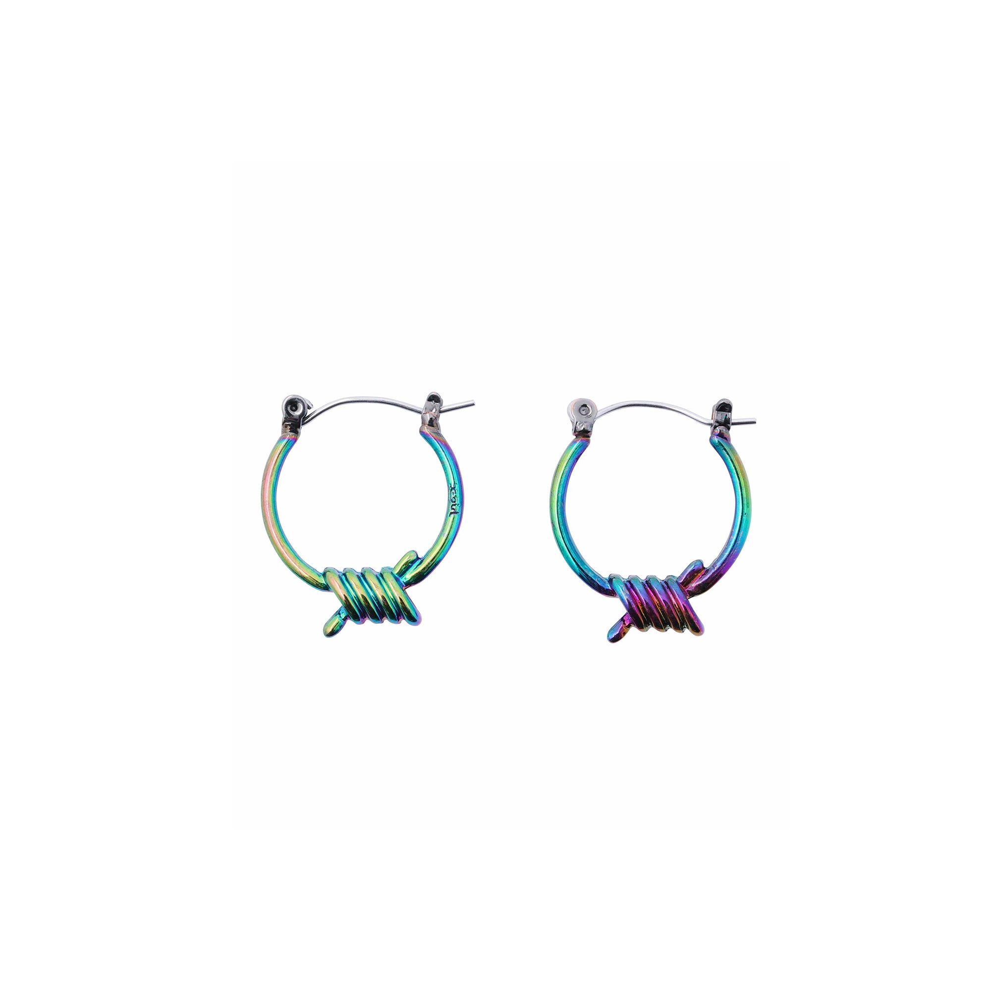 X Girl Womens Barbed Wire Earrings (Multi)