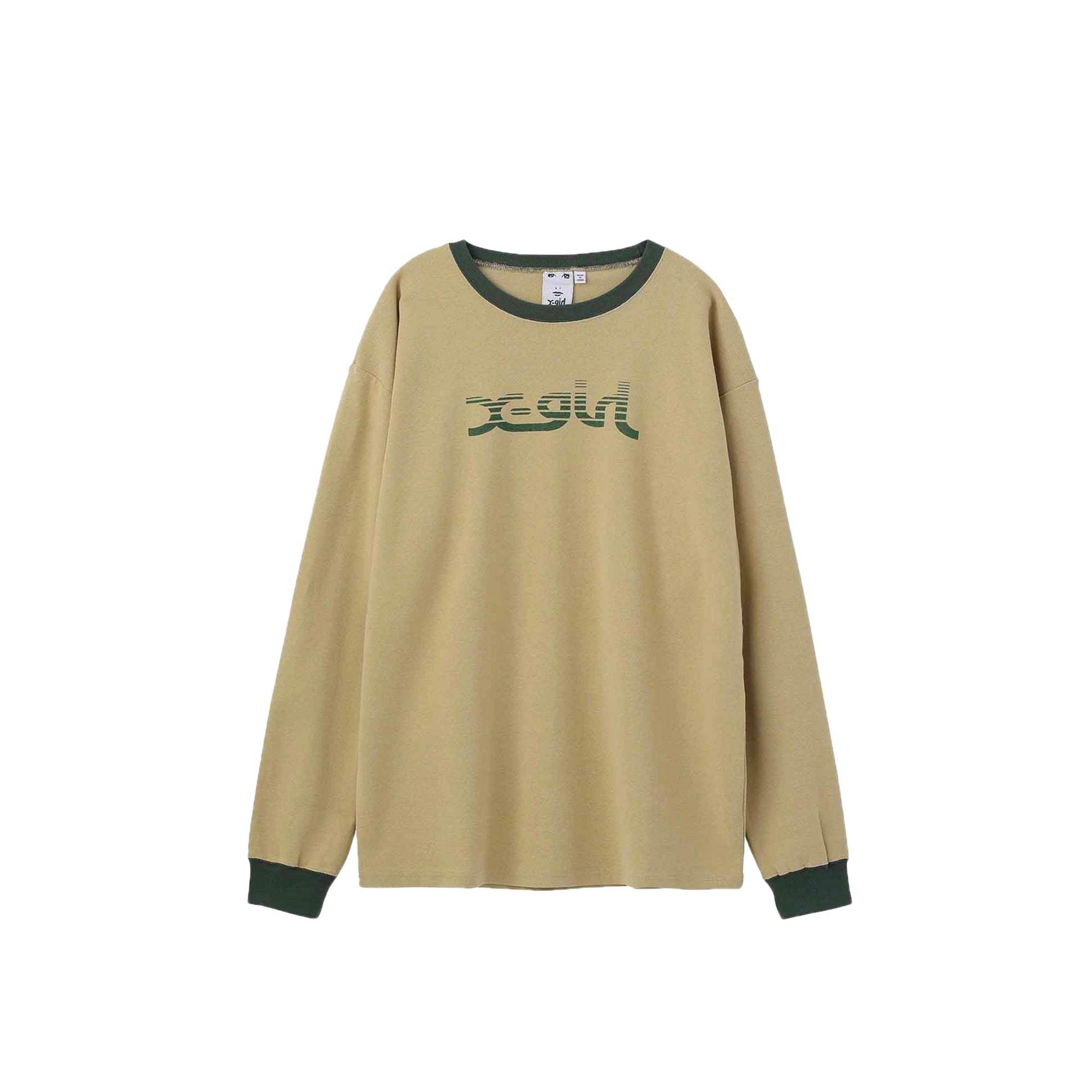 X Girl Womens Slice Mills Logo LS Big Tee