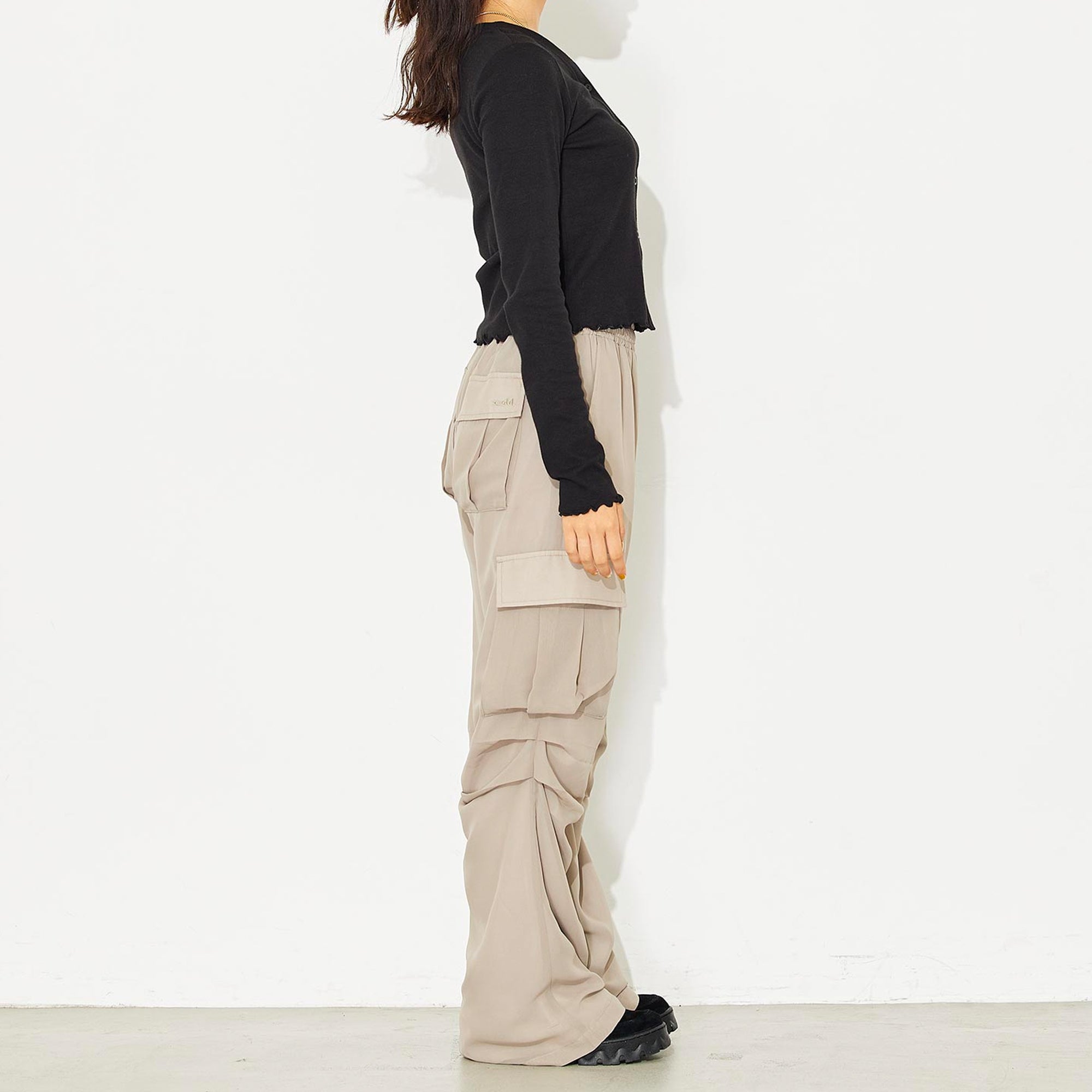 X Girl Womens Chiffon Work Pant