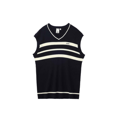 X-Girl Womens Bicolor Striped Knit Vest