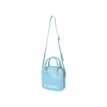 X-Girl Enamel 2Way Square Shoulder Bag