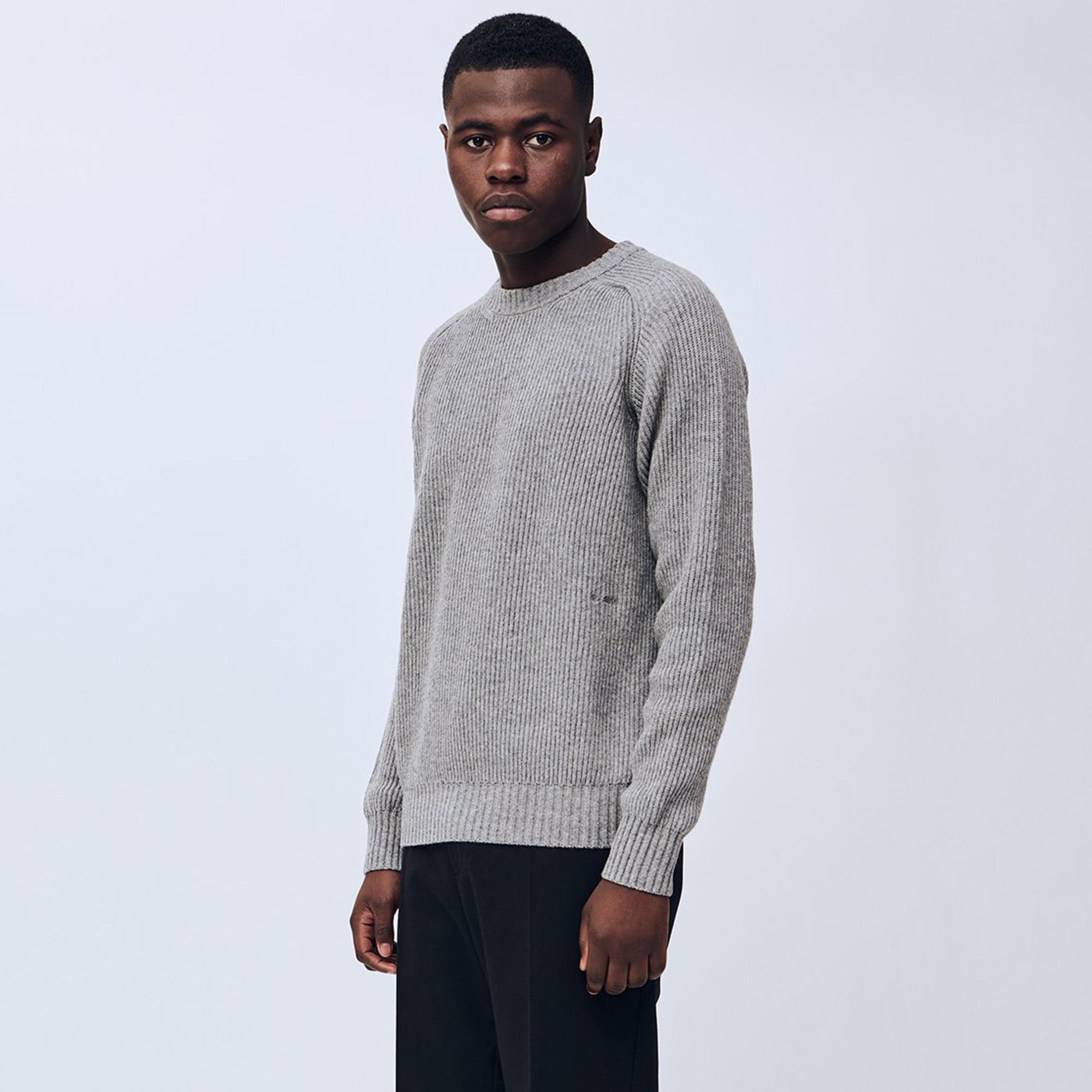 Soulland Mens Jasper Sweater 'Grey'