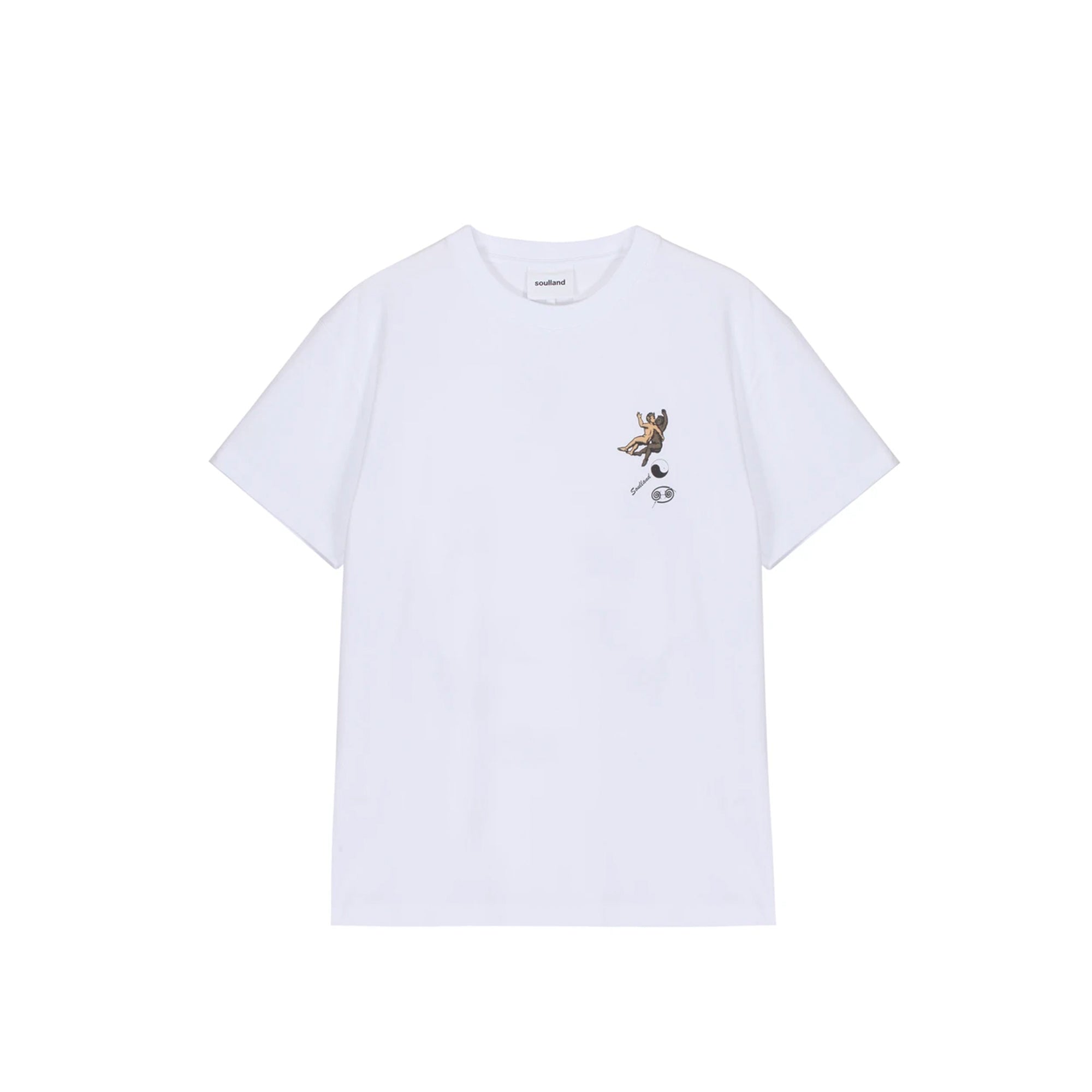 Soulland Mens Zodiac T-Shirt 'White' – Extra Butter