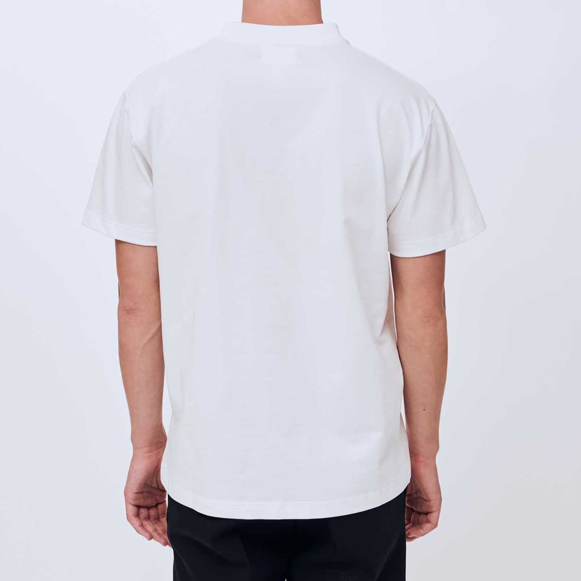 Soulland Mens Gothic Logo T-Shirt 'White'