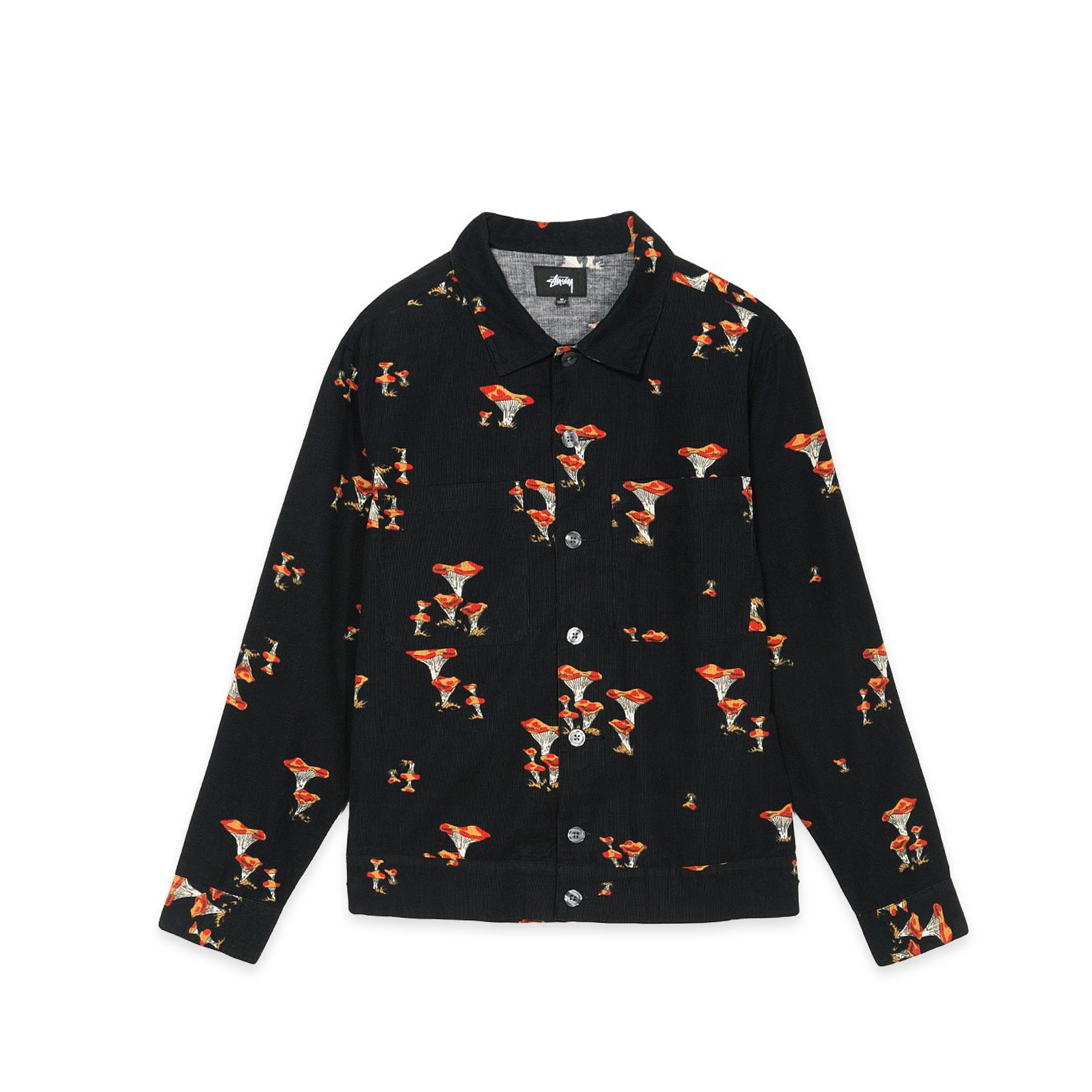 Stussy Mushroom Cord L/S Shirt [1110011]