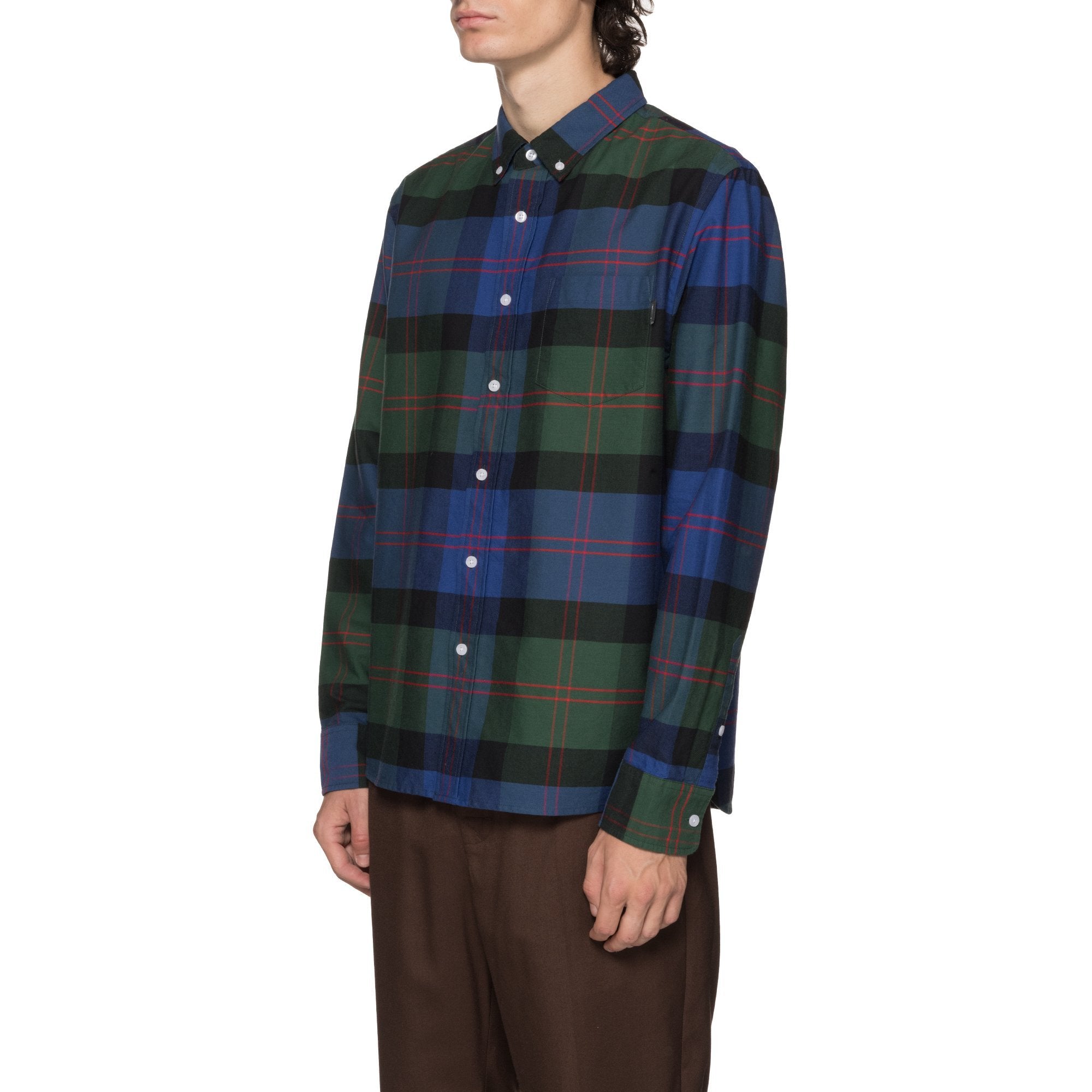 Stussy Mens Classic Oxford LS Shirt