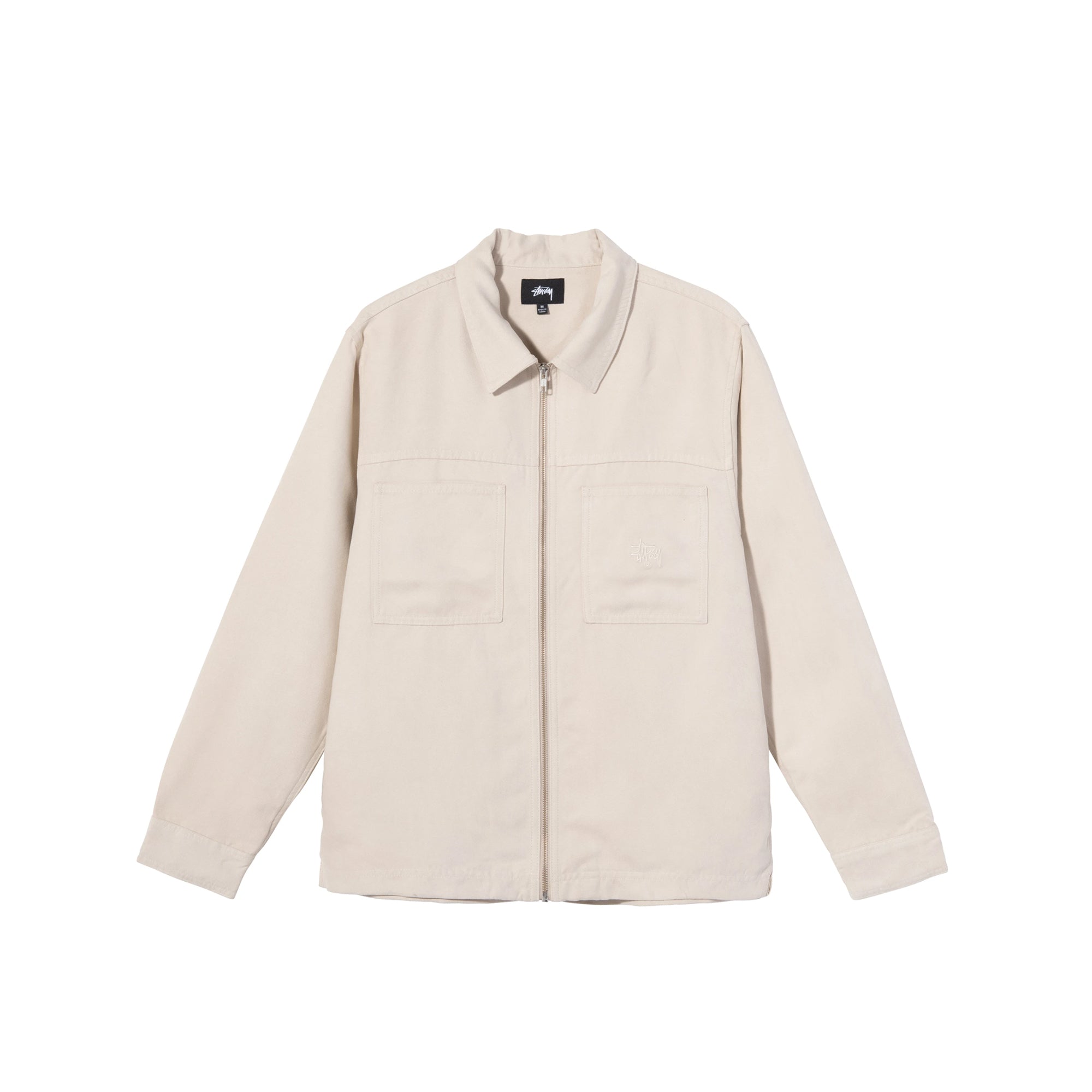 Stussy Mens Micro Suede Work Shirt