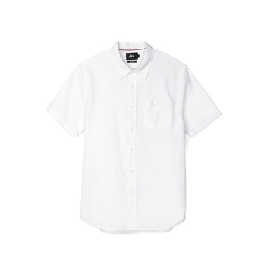 Stussy Men's Classic Oxford S/S Shirt- White