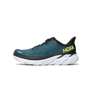 Hoka Mens Clifton 8 Shoes 'Blue Coral/Butterfly'