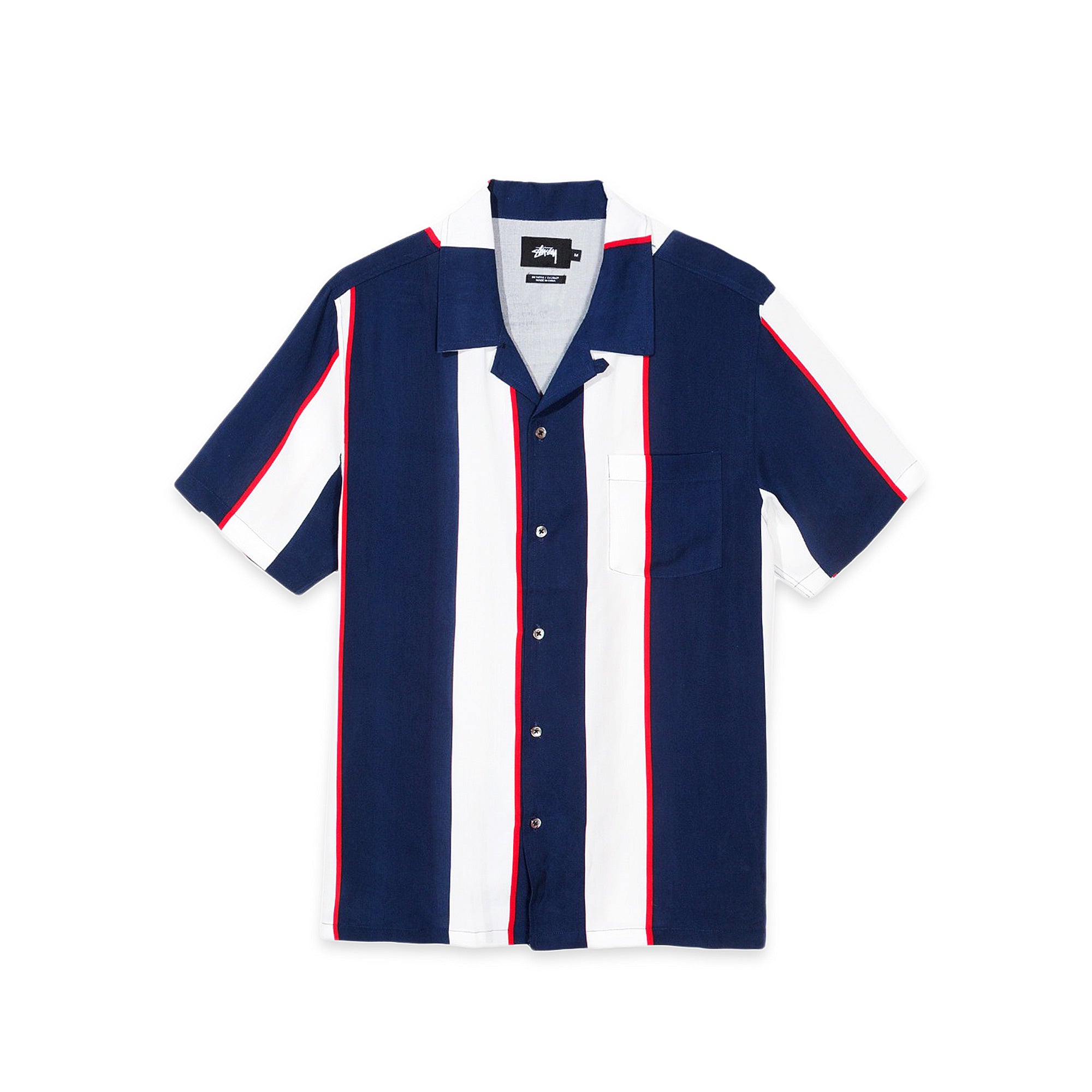 Stussy Big Stripe Shirt [111973-NVY]