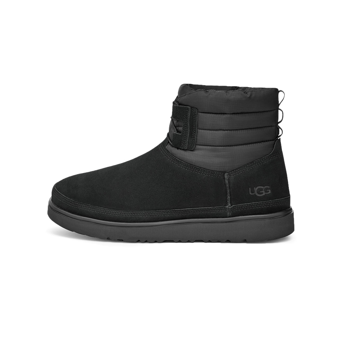 New UGG Classic Mini Ankle Lace-Up Waterproof Winter Boot Men 6 Wome 7.5 Black UGG ALL GENDER CLASSIC MINI LACE-UP WEATHER BLACK WATERPROOF  main image 2