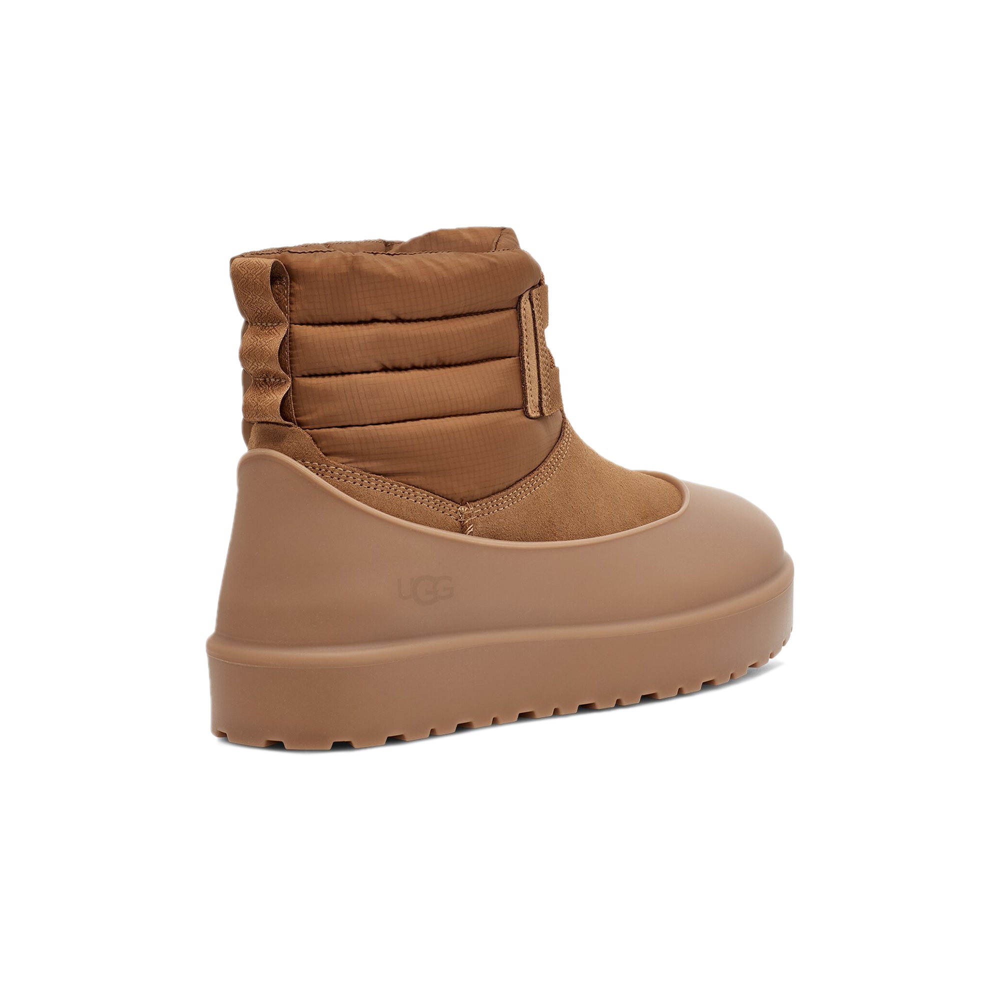 Ugg Mens Classic Mini Lace-Up Weather Boots 'Chestnut'