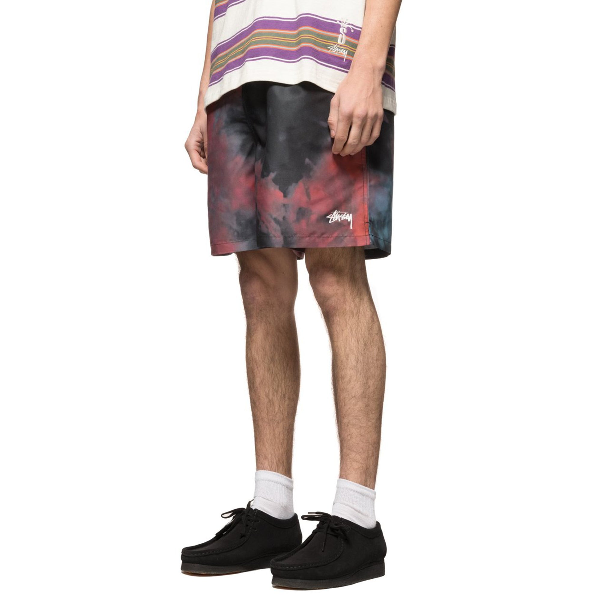 Stussy Mens Dark Dye Water Shorts