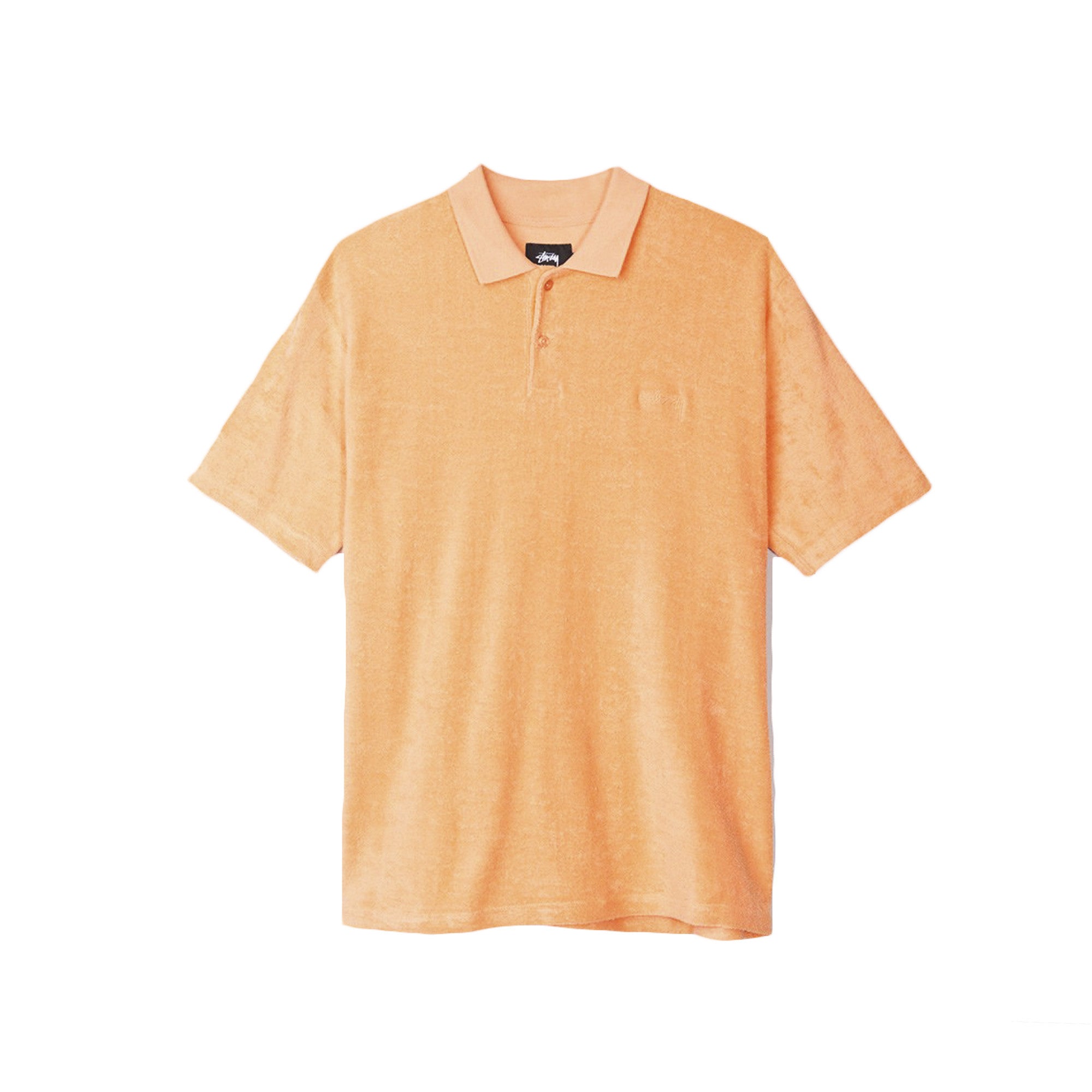 Stussy Men's Terry Polo - Peach