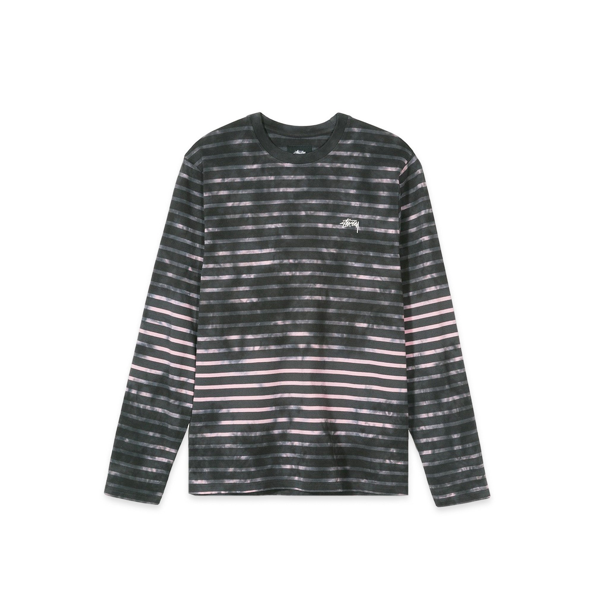 Stussy Mens Bleach Stripe L/S Crew [1140096]