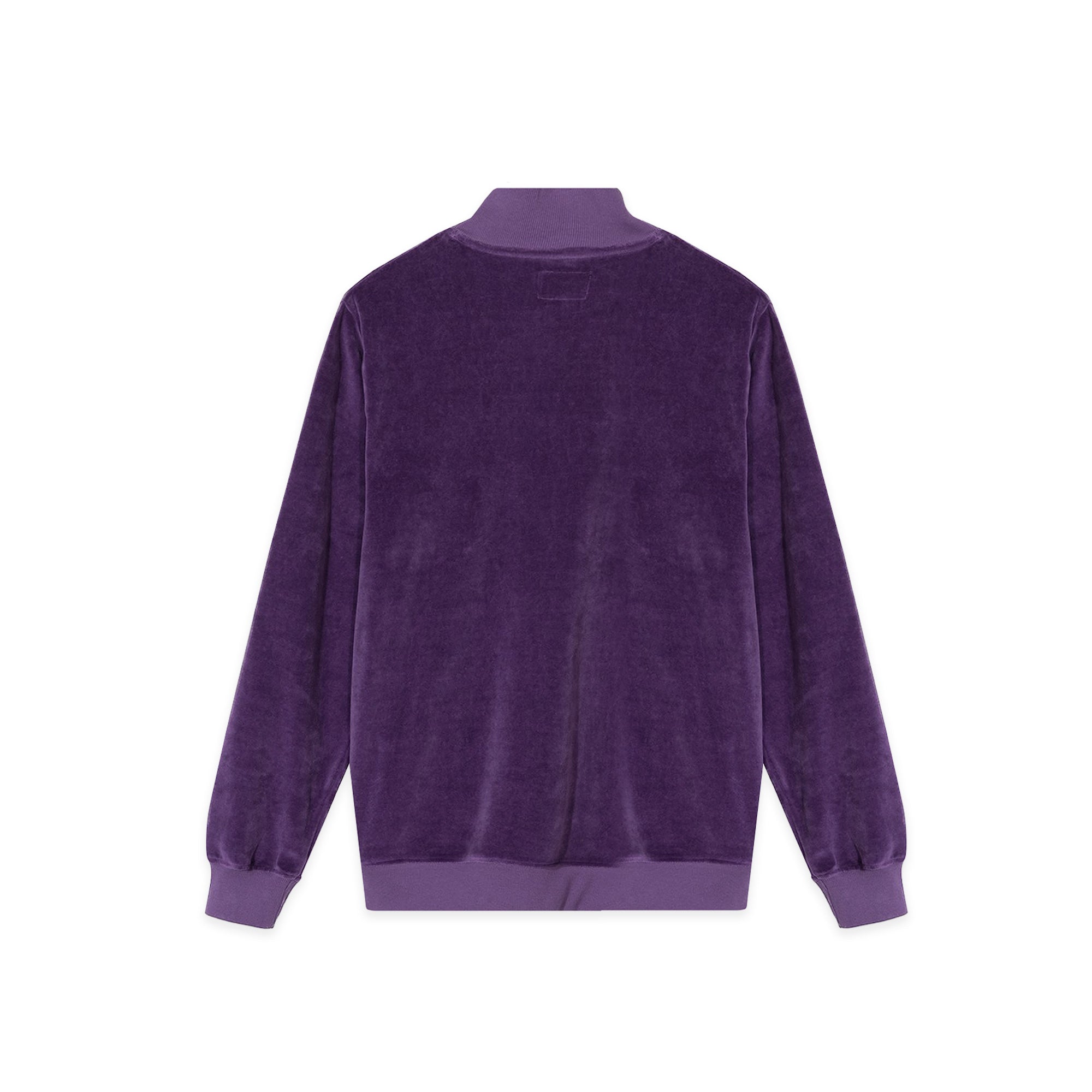 Stussy Velour LS Mock Zip [1140134]