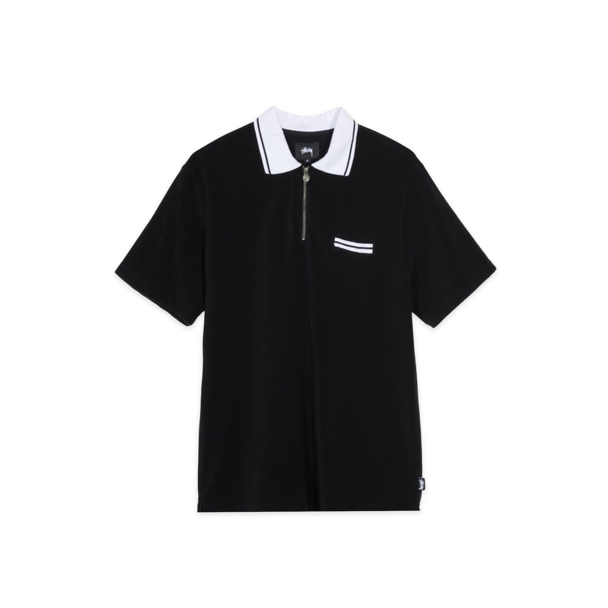 Stussy Terry Lion Zip Polo [1140139]