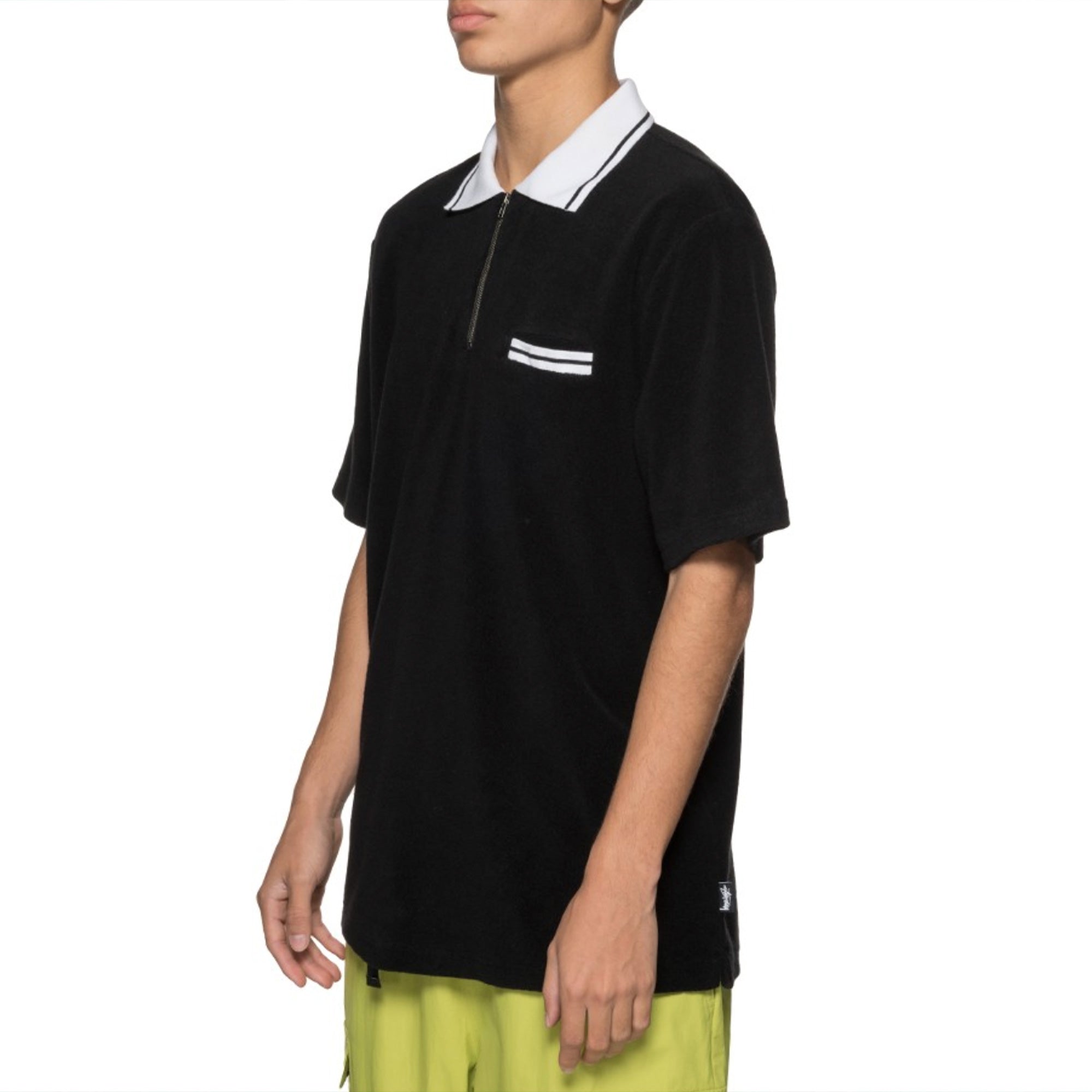 Stussy Terry Lion Zip Polo [1140139]