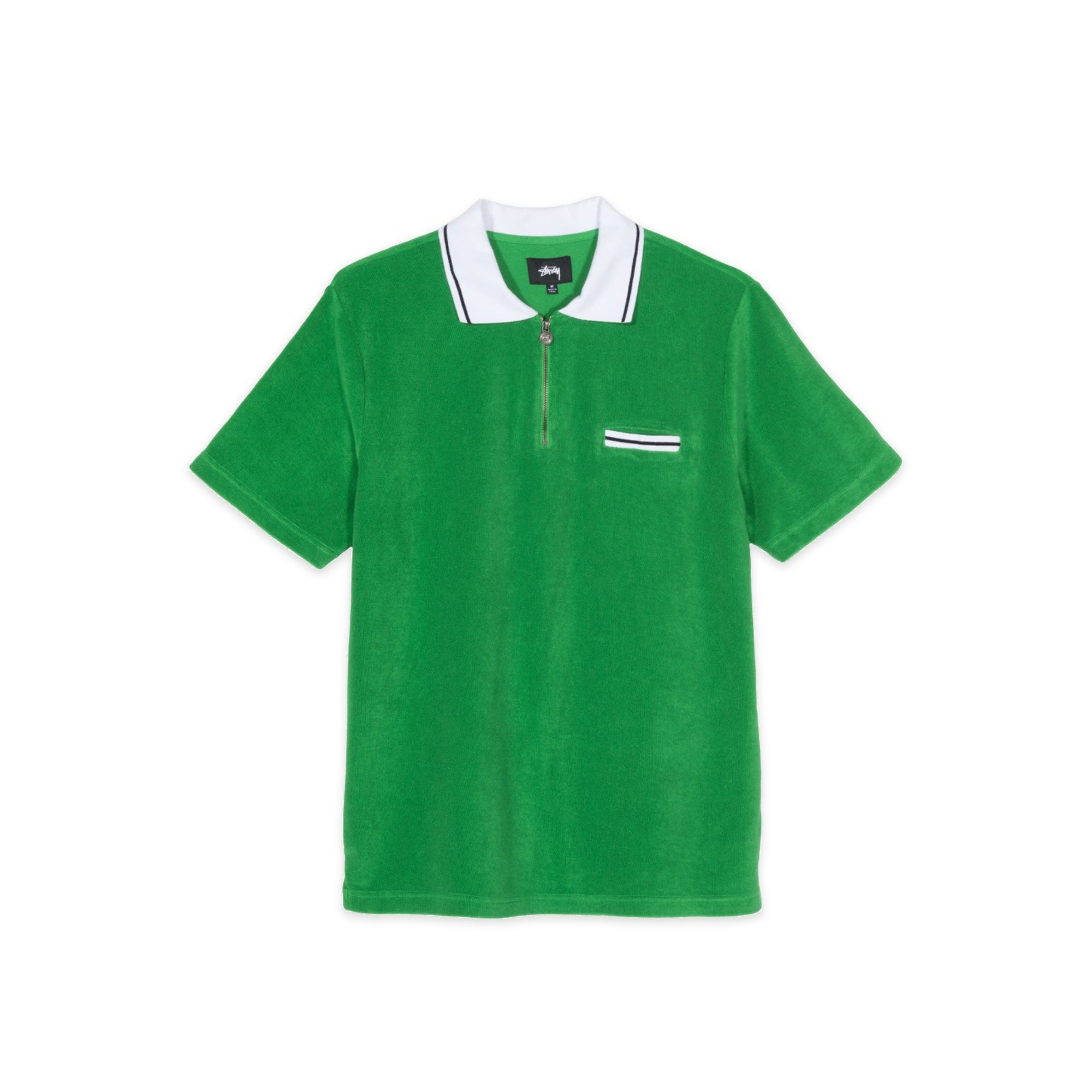 Stussy Terry Lion Zip Polo [1140139]