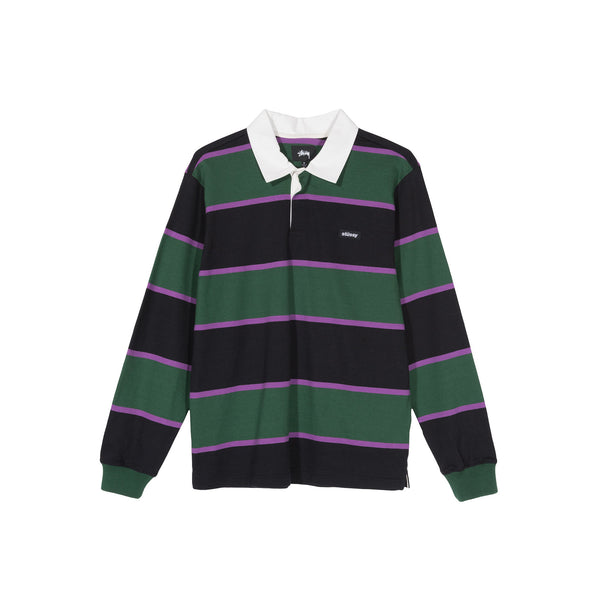 お*ぎ様 【最終値下げ】STUSSY BIG STRIPE RUGBY Lサイズ Stussy Big Stripe Rugby - Natural - 1140279-1002 | OUTBACK Sylt