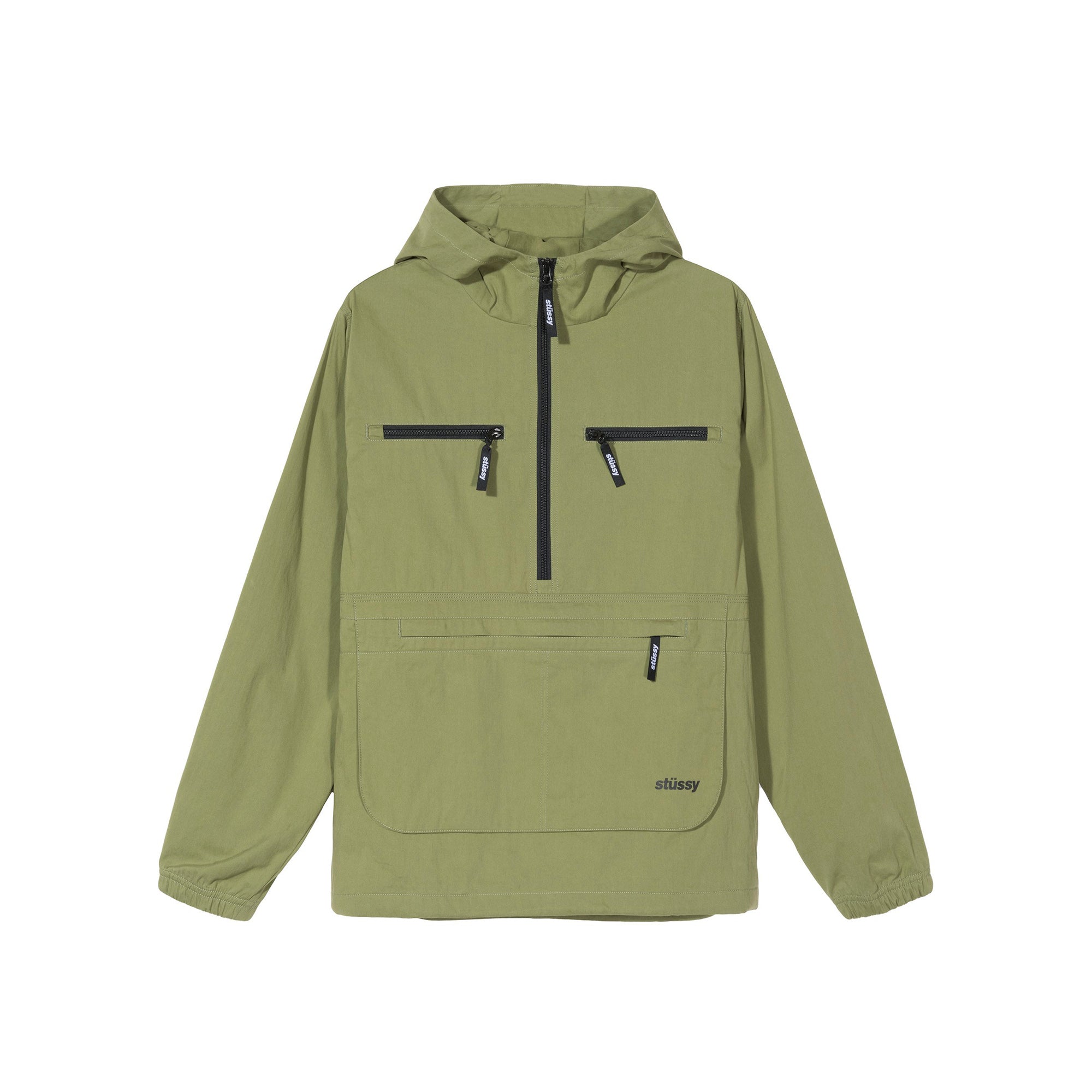 Stussy Mens Big Pocket Anorak Jacket