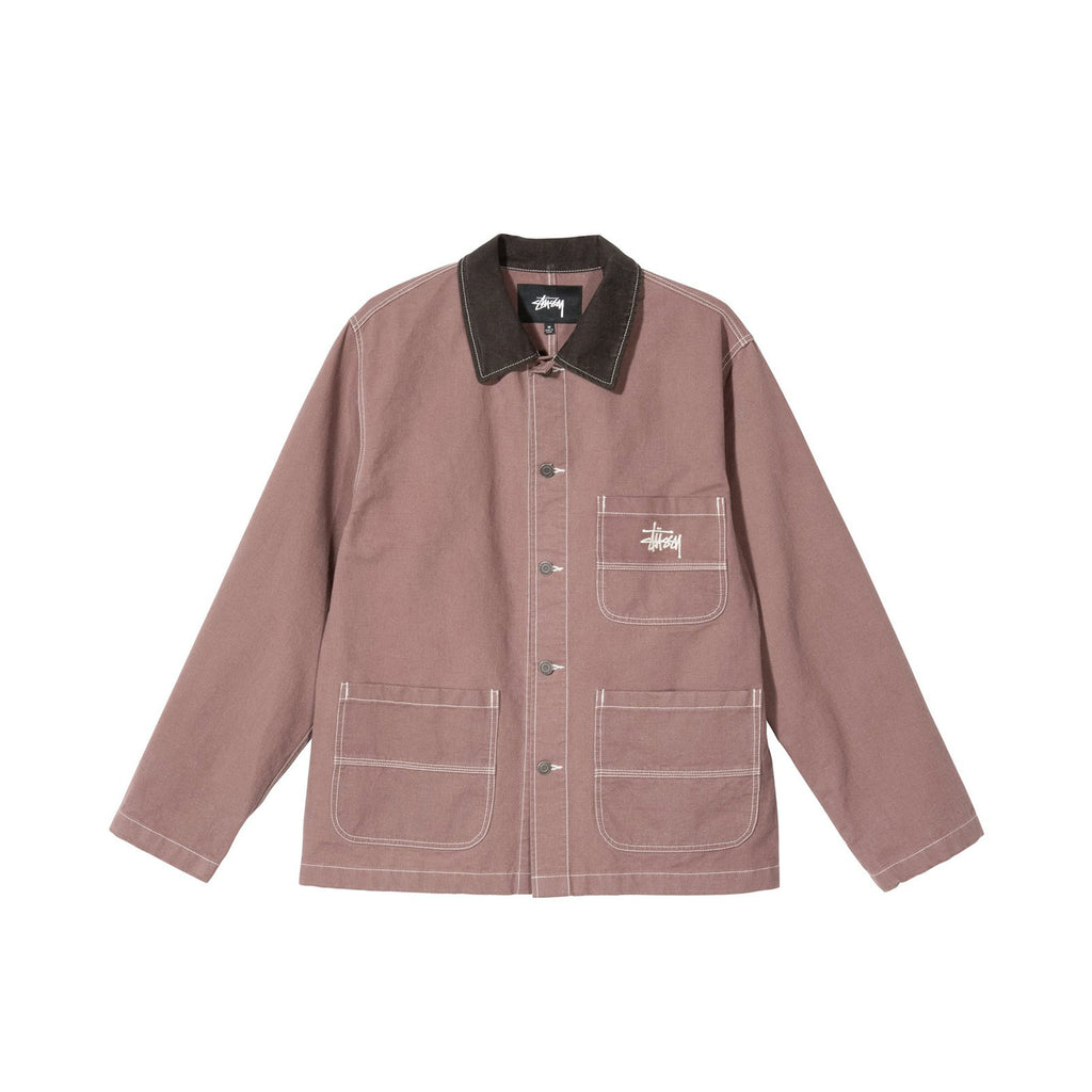 Stussy Mens Brushed Moleskin Chore Jacket - M