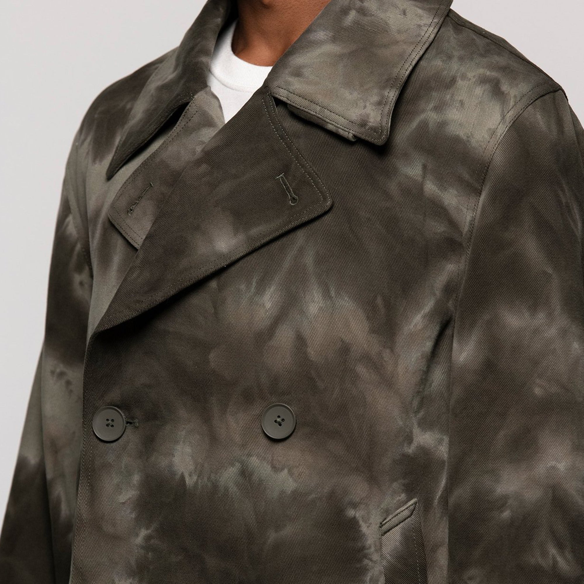 Stussy Dyed Trench Coat