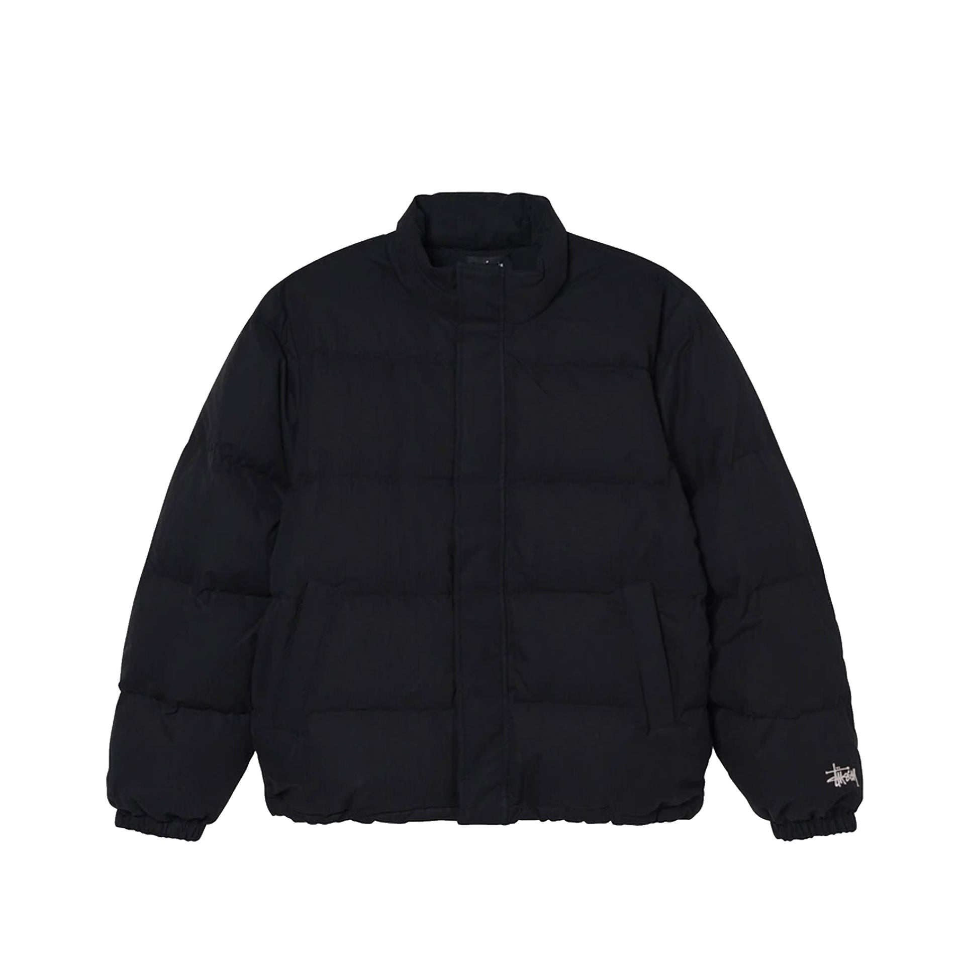 Stussy Mens Solid Puffer Jacket 'Black' – Extra Butter