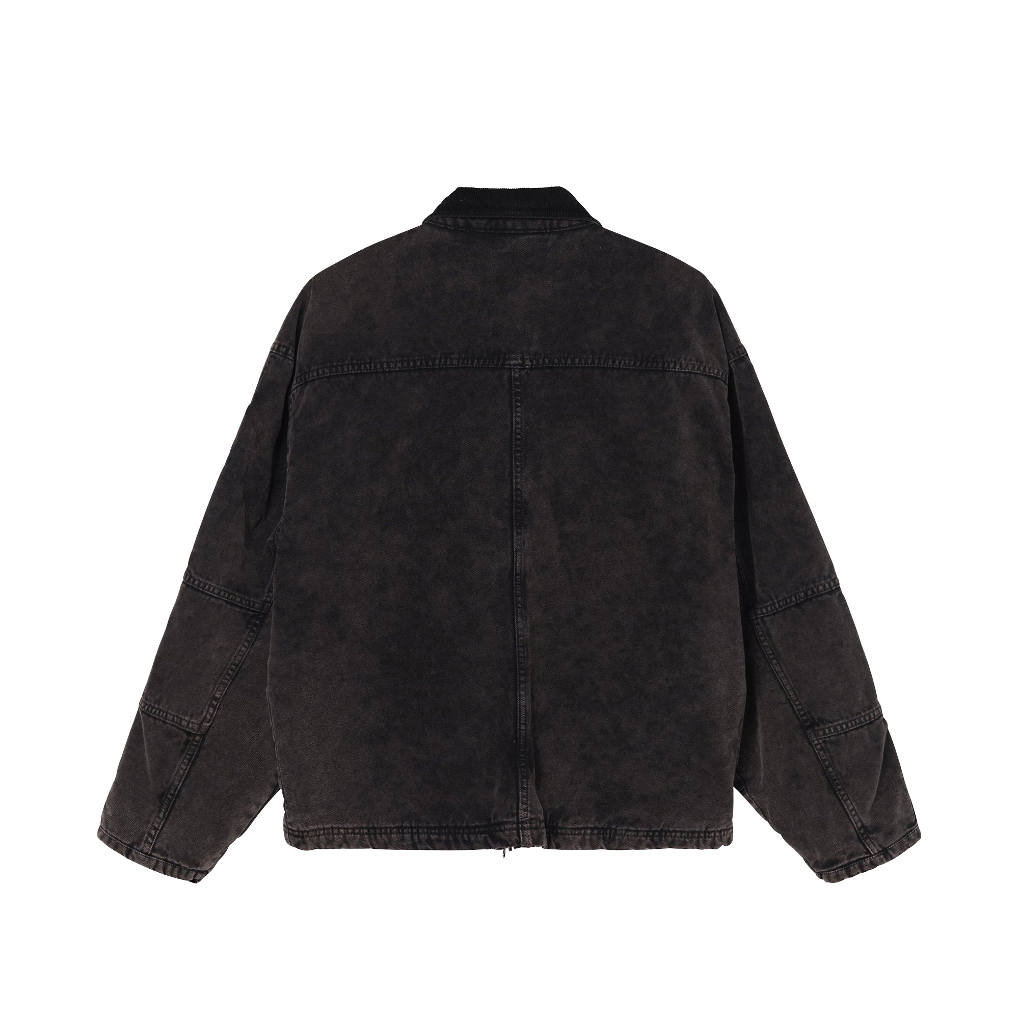 Stussy Mens Washed Canvas Shop Jacket 'Black' – Extra Butter