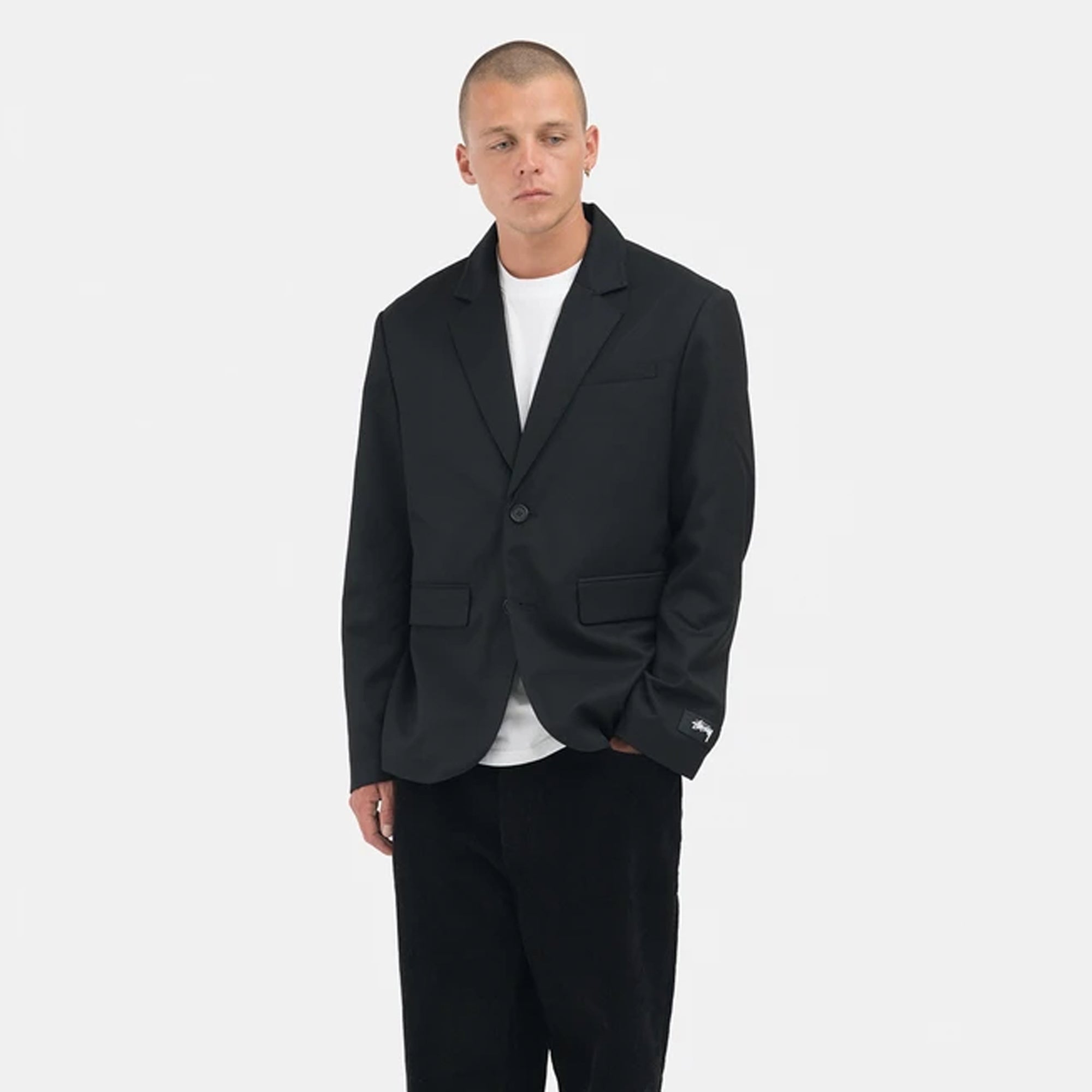 Stussy Mens Sport Coat 'Black'