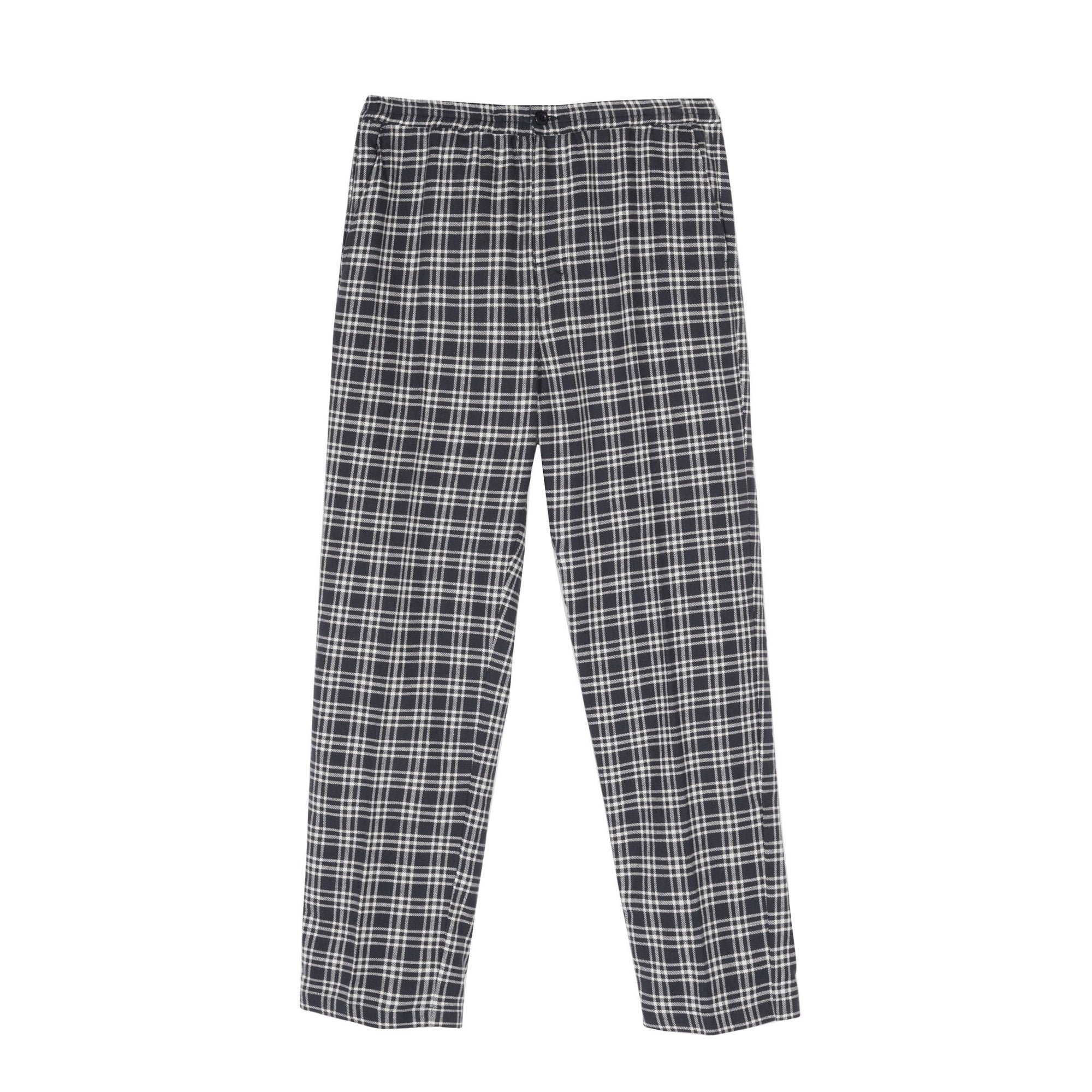 STUSSY PLAID LINEN BRYAN PANT