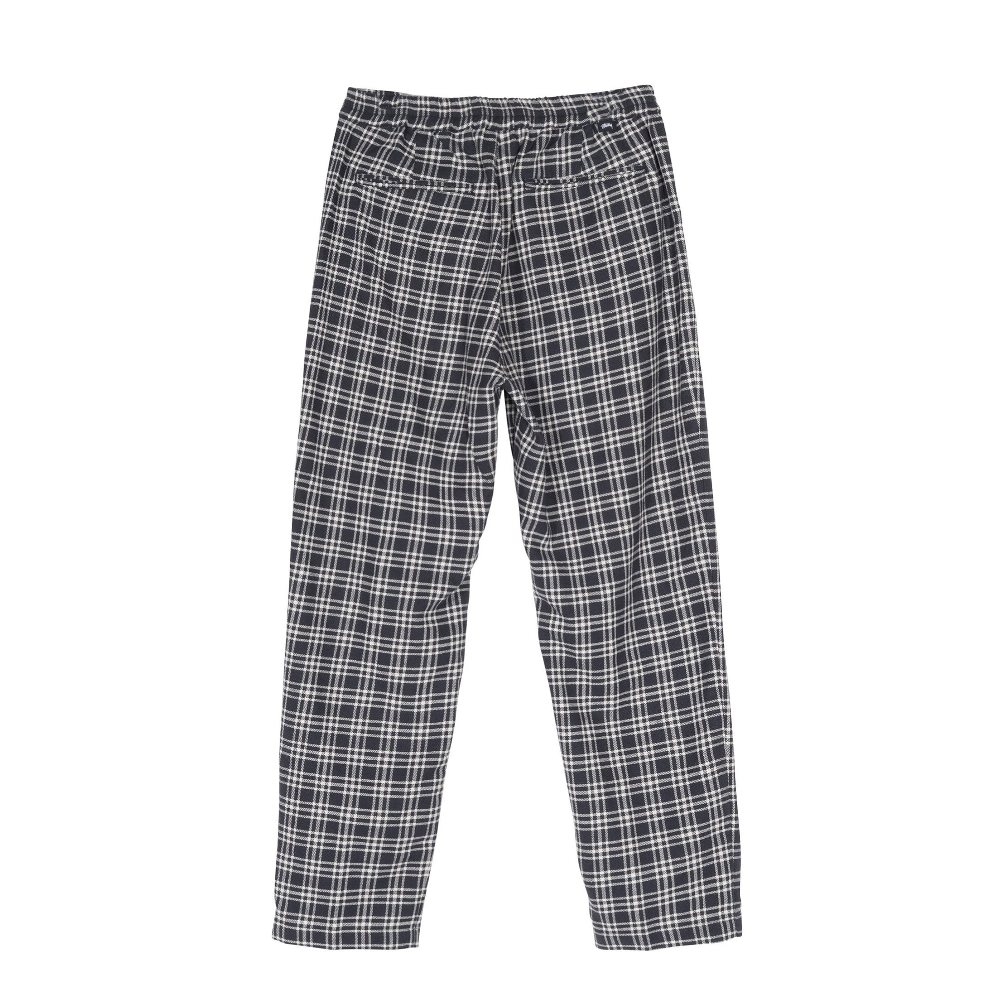 STUSSY PLAID LINEN BRYAN PANT