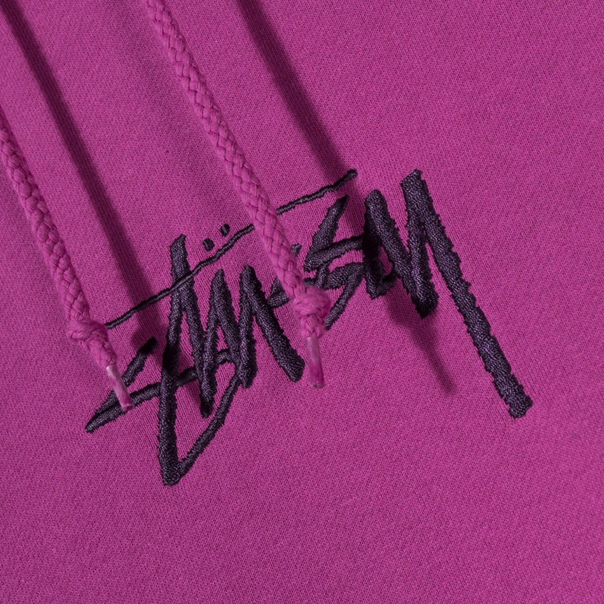 Stussy Stock Logo Applique Hoodie [118320]