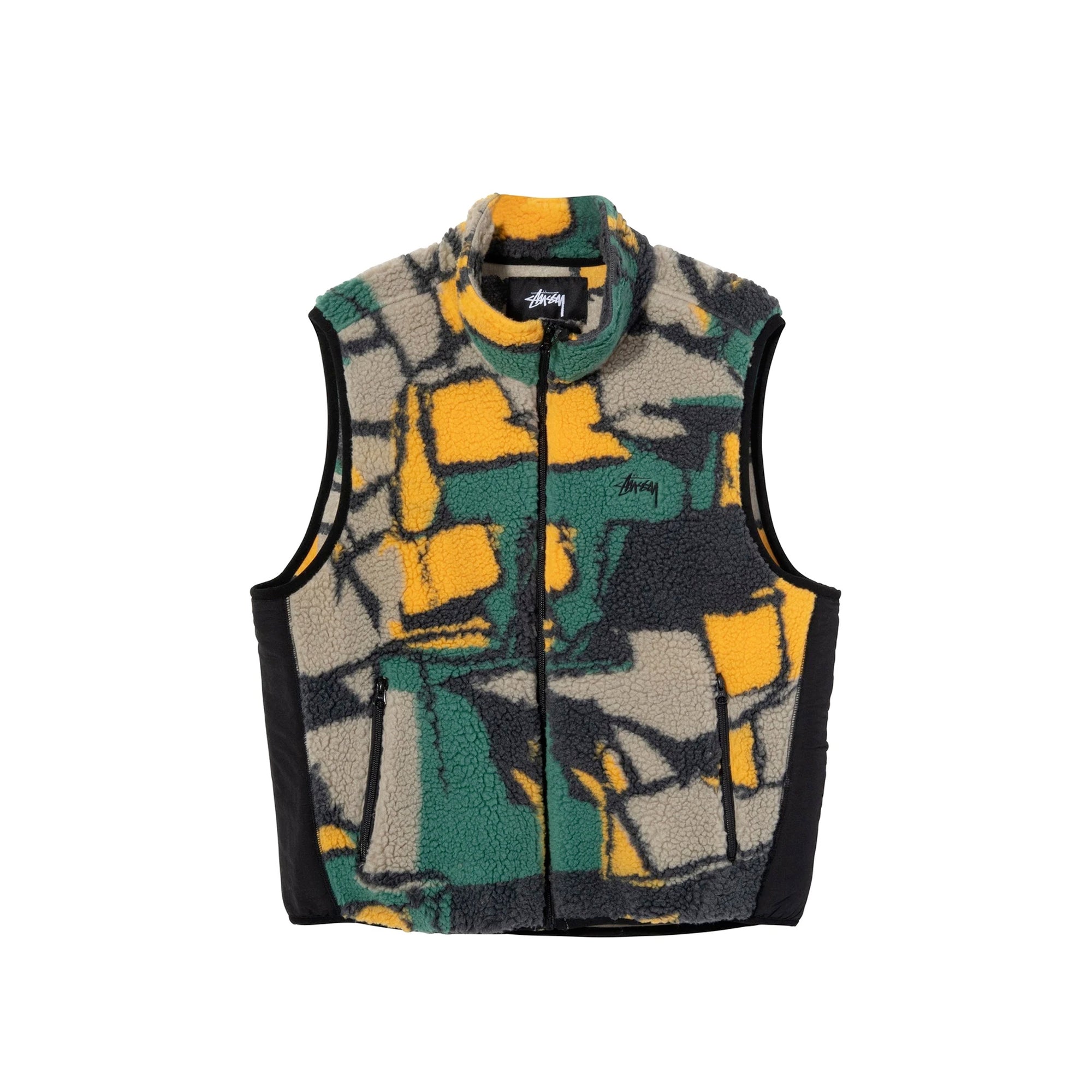 Stussy Block Sherpa Vest