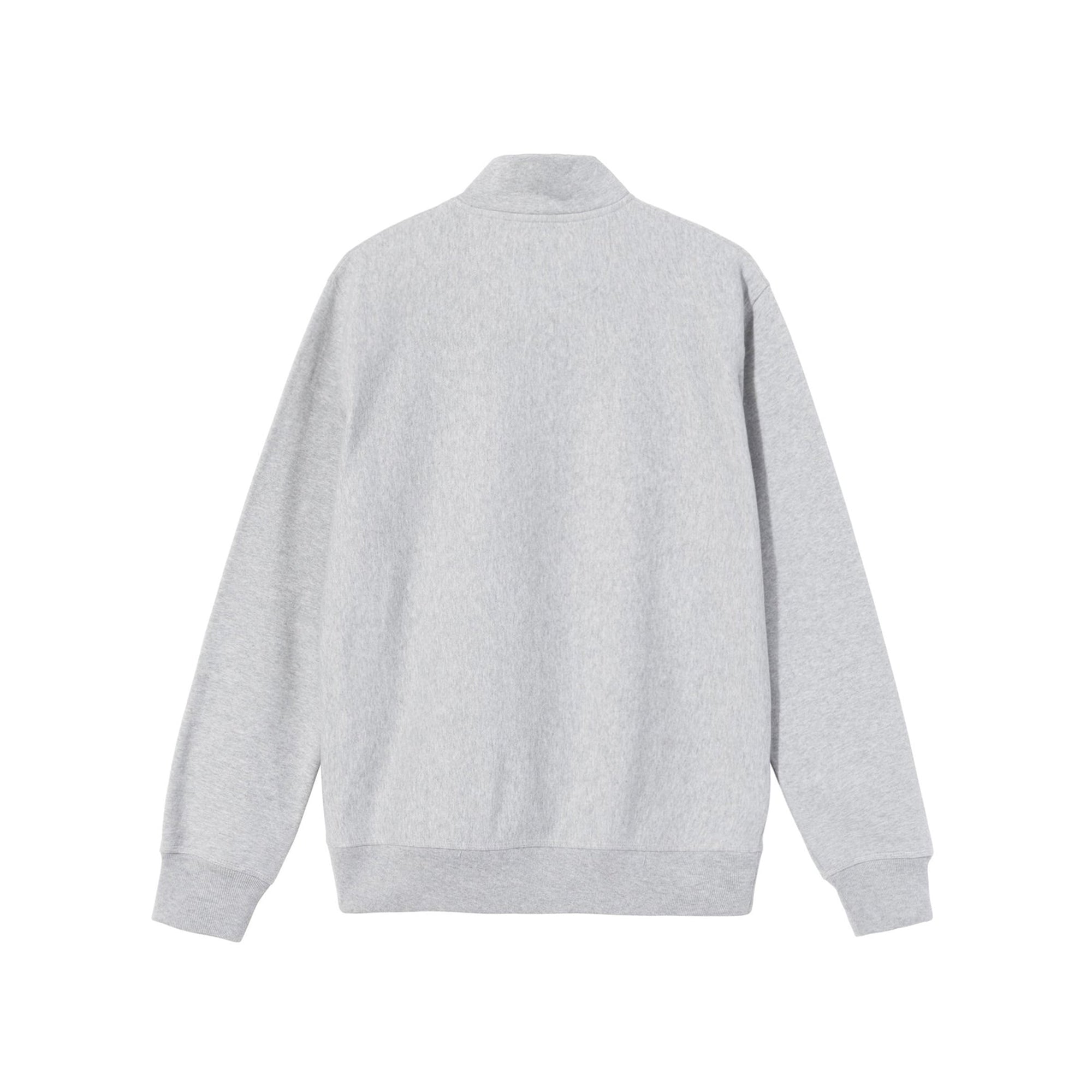 Stussy Mens Stock Logo Mock 'Grey Heather'