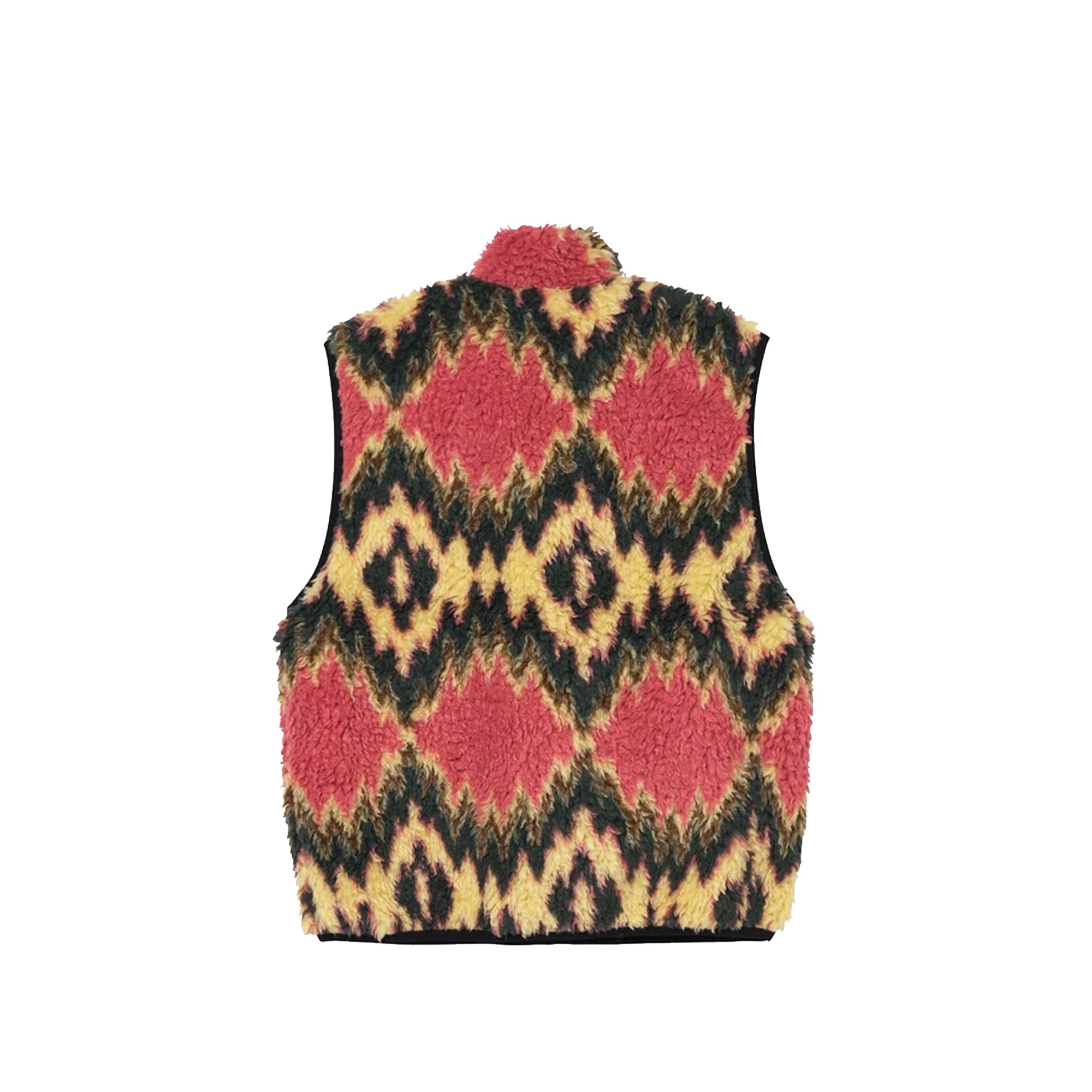 Stussy Mens Fillmore Sherpa Vest 'Mustard'